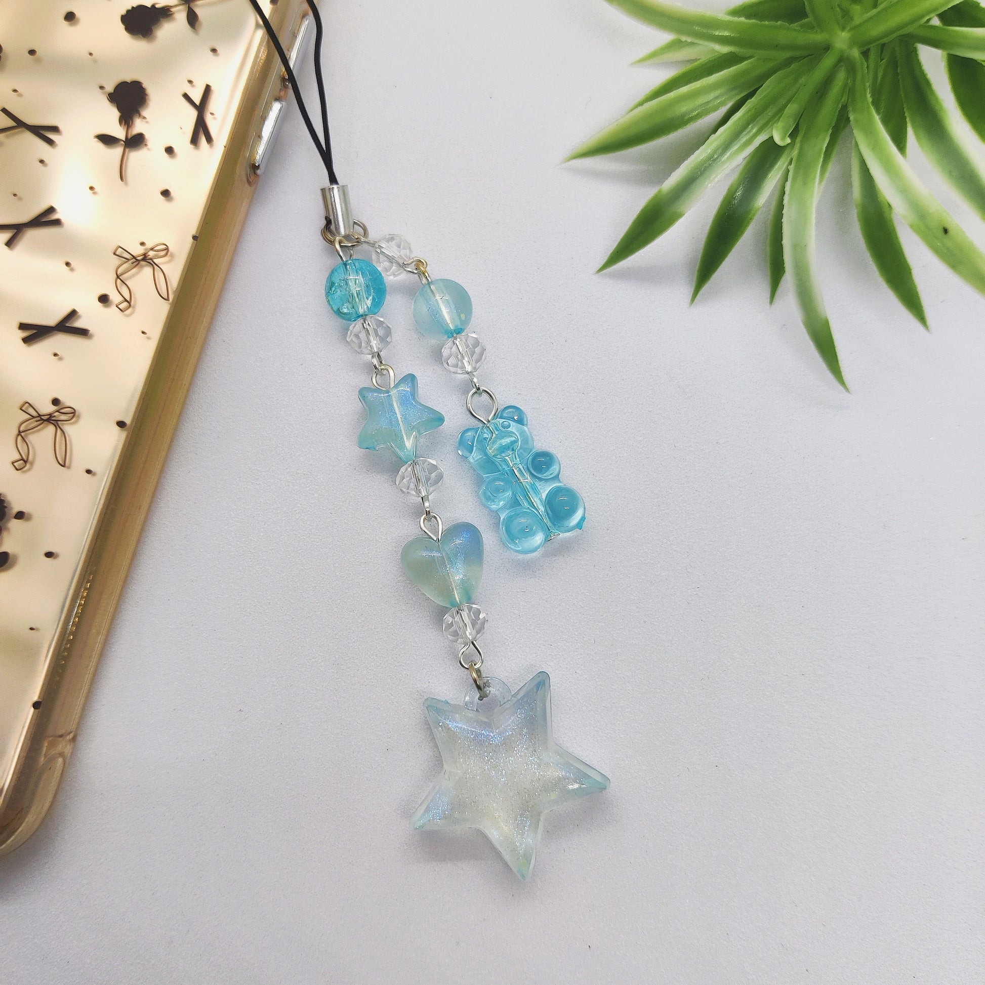Starlit Gummy Glow Phone Charm