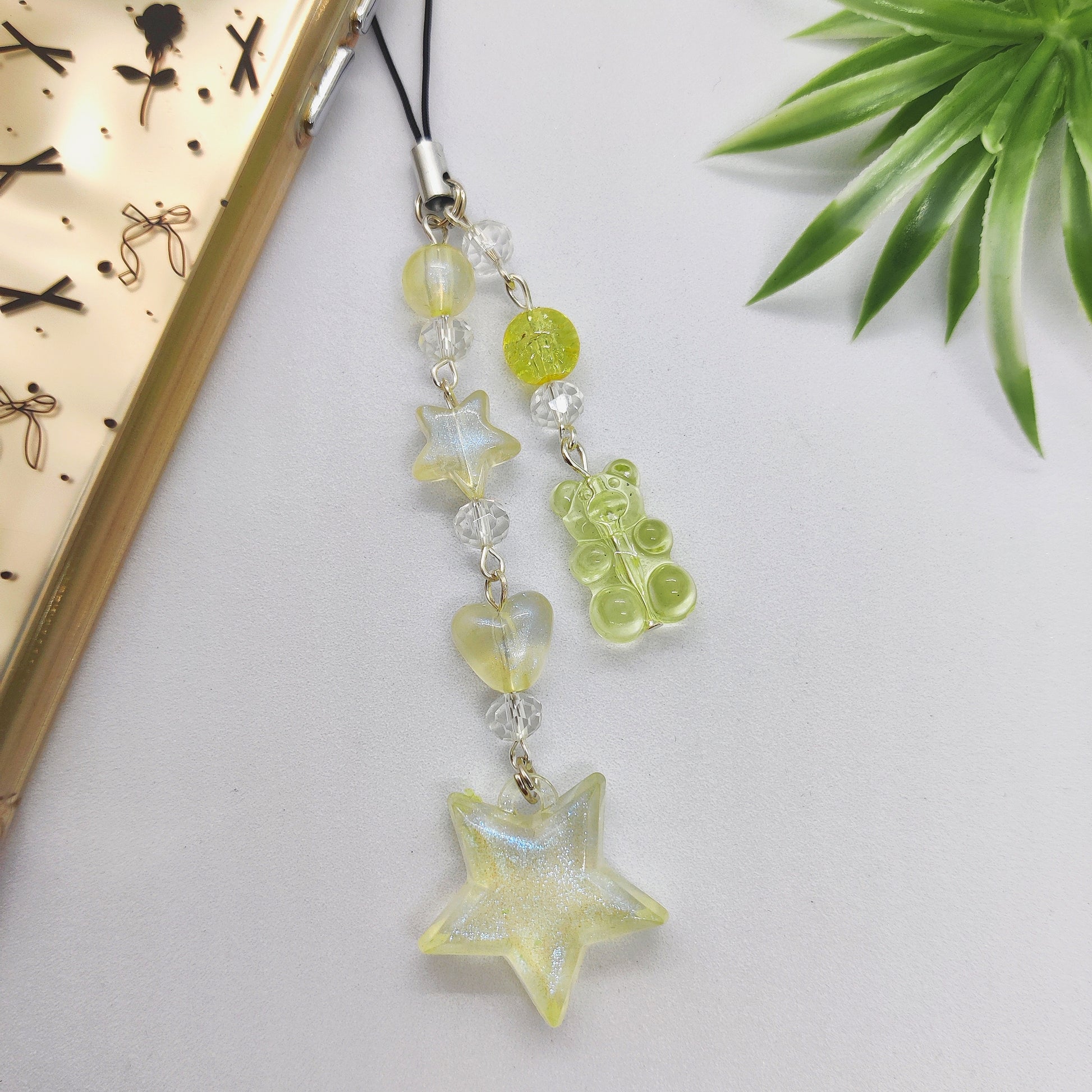 Starlit Gummy Glow Phone Charm