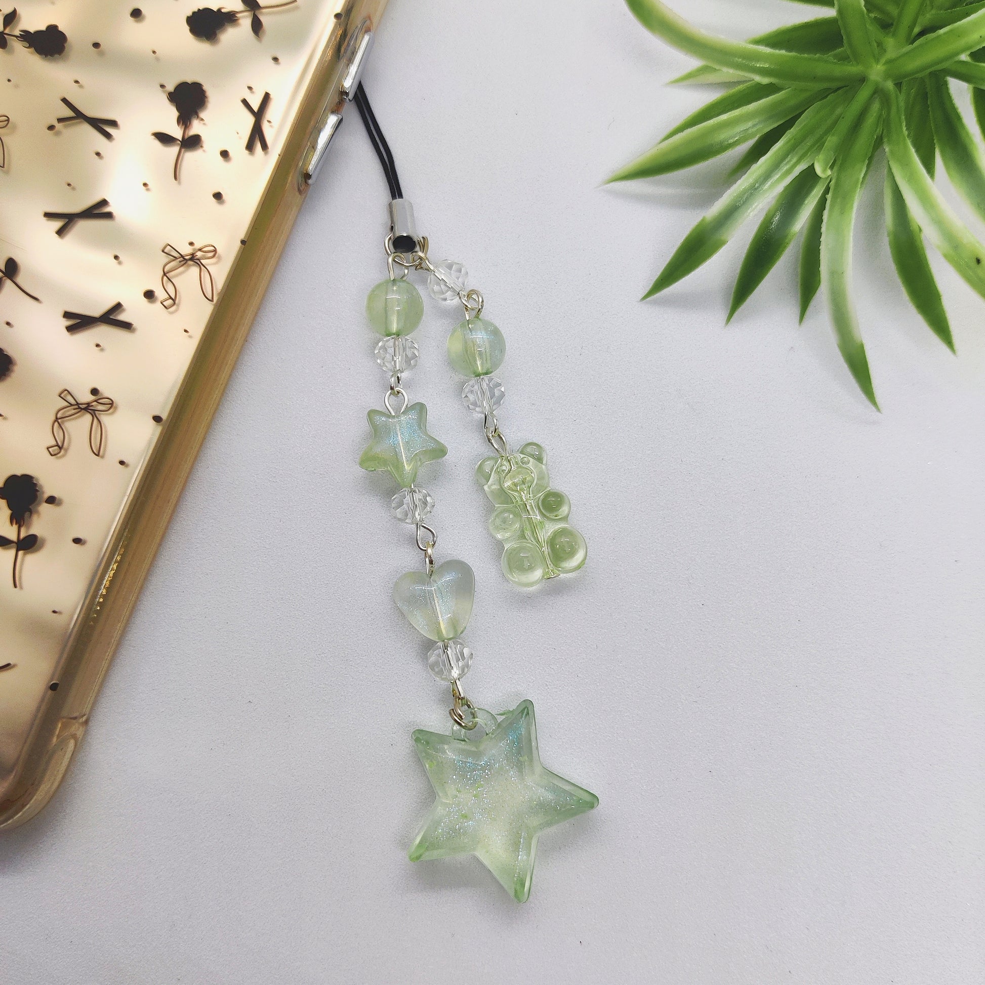 Starlit Gummy Glow Phone Charm