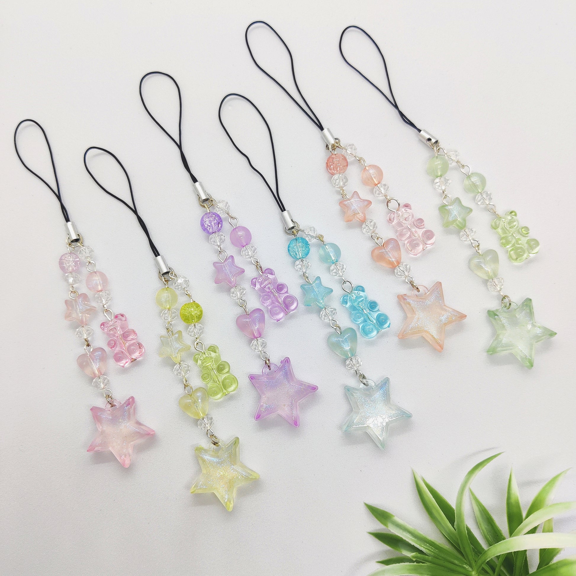 Starlit Gummy Glow Phone Charm