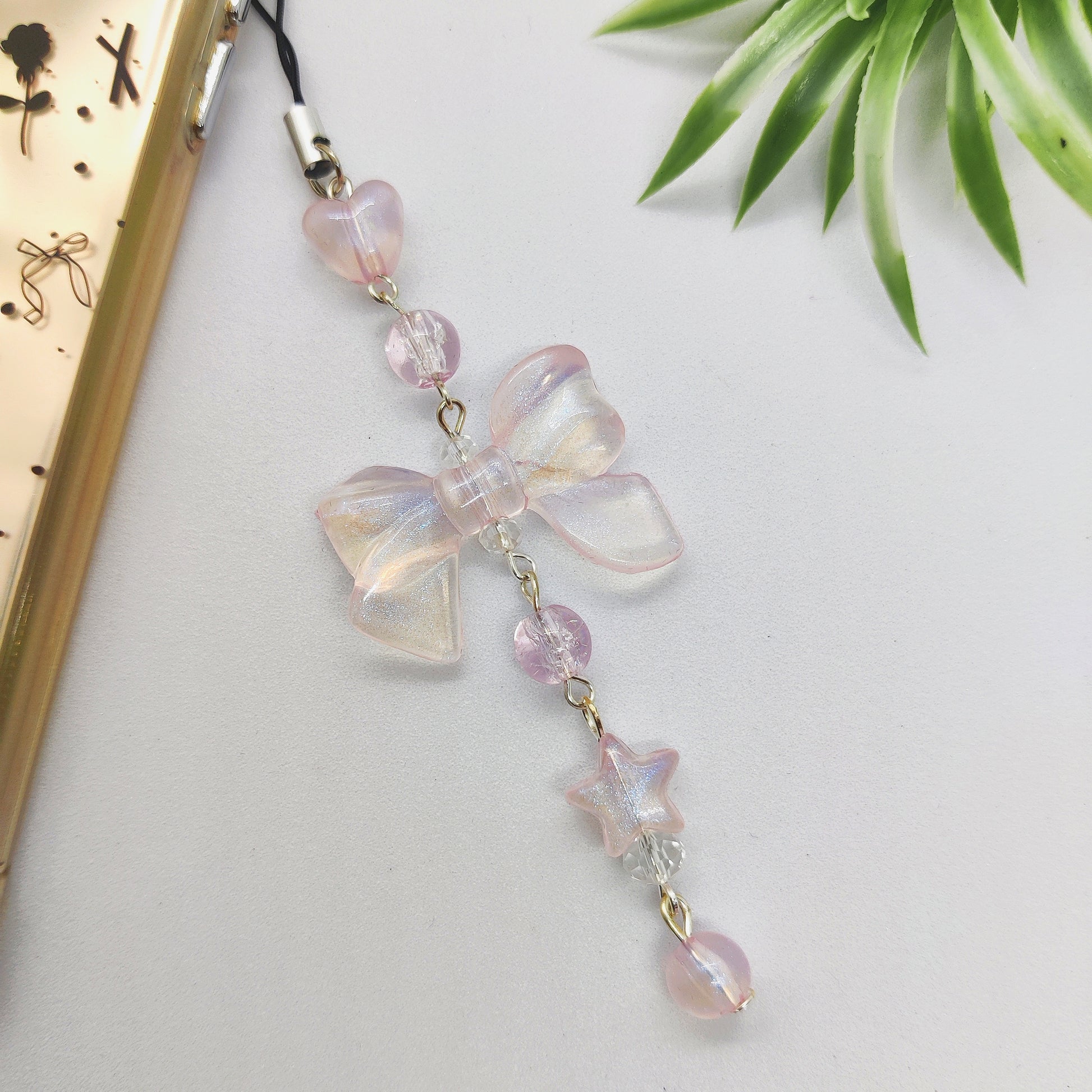 Twilight Bow Phone Charm