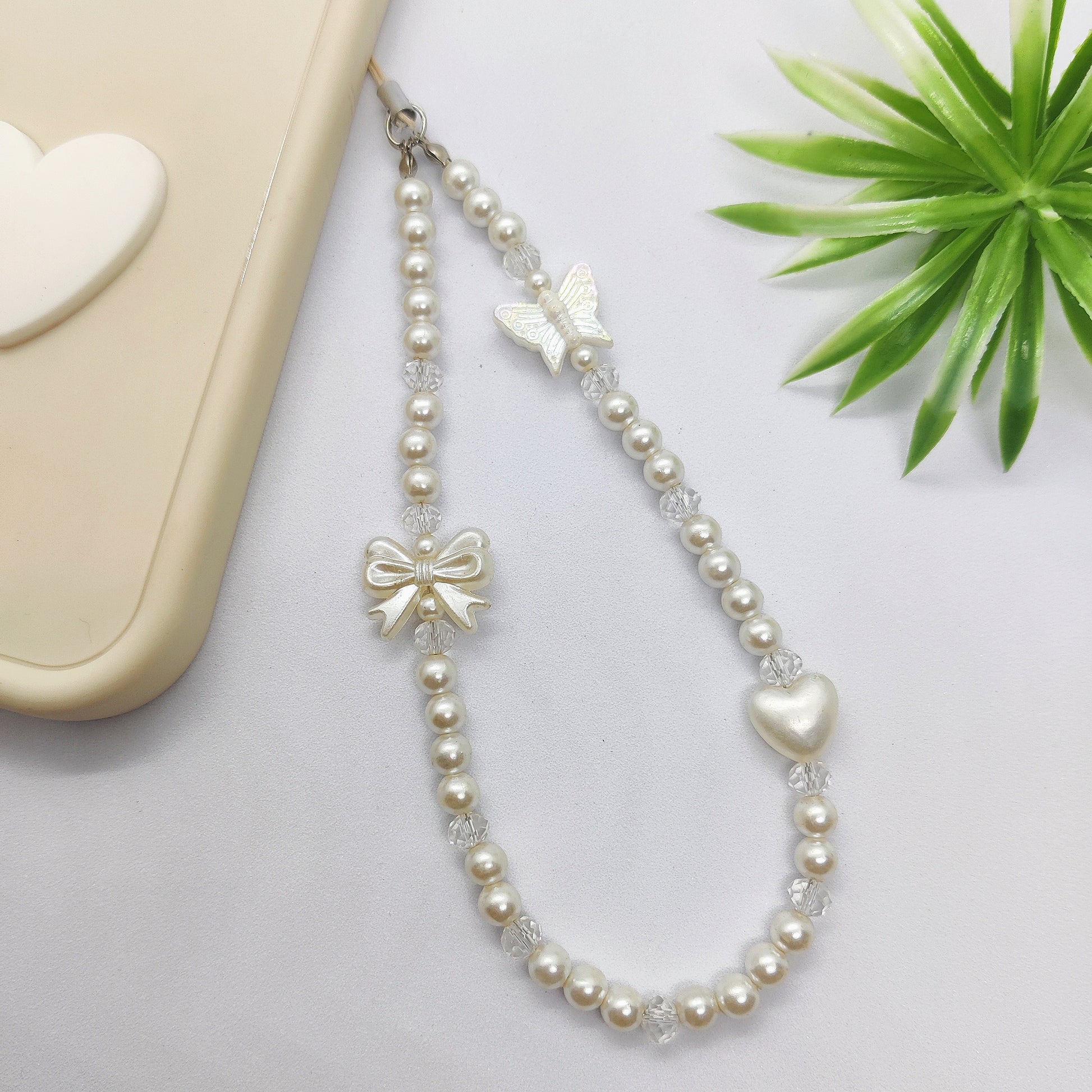 Ivory Daydream Phone Charm