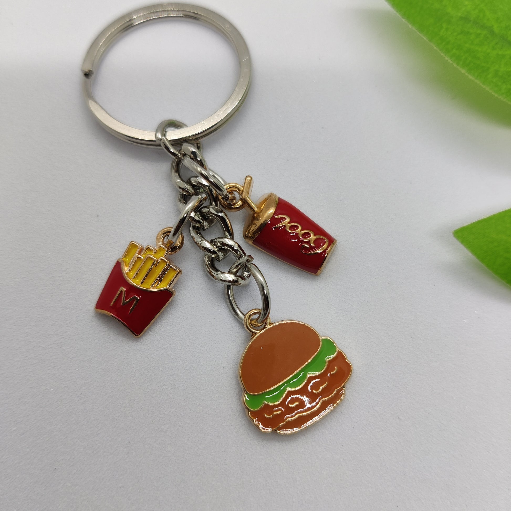 Snack Attack! Food Charm Keychain