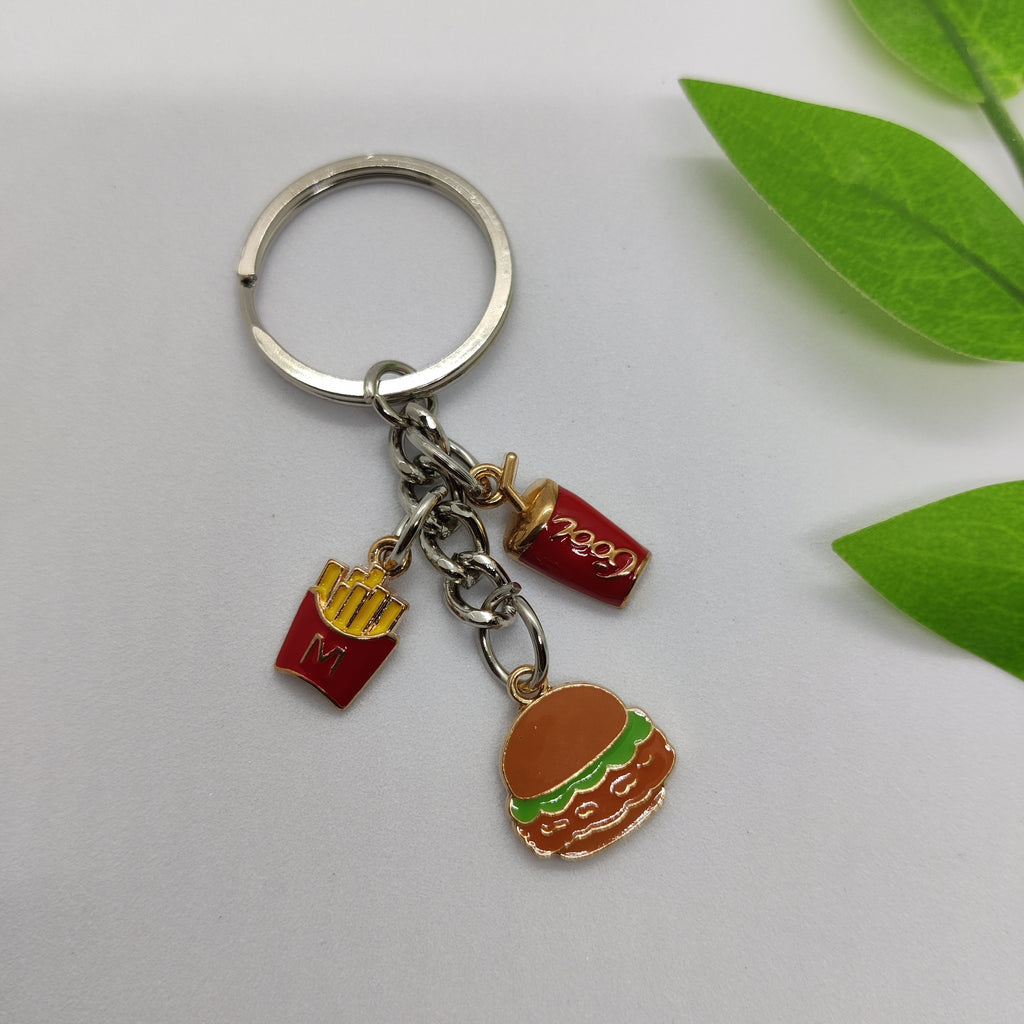 Snack Attack! Food Charm Keychain