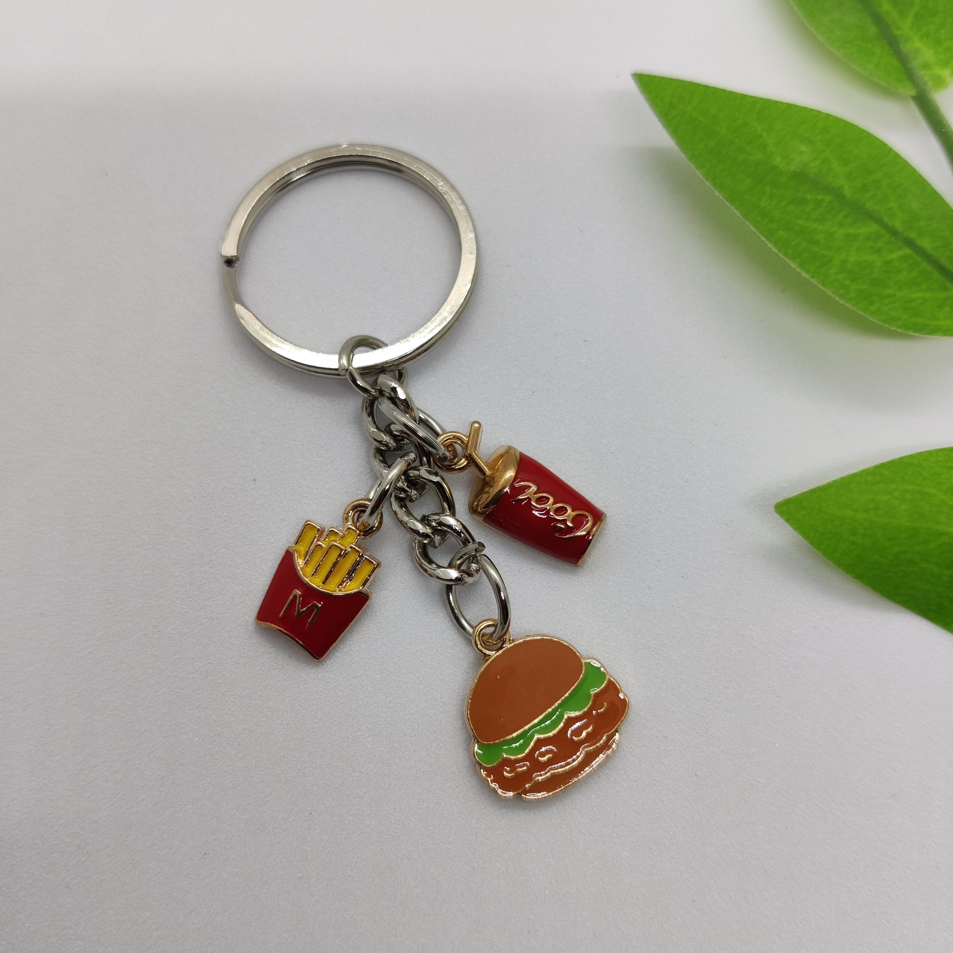 Snack Attack! Food Charm Keychain