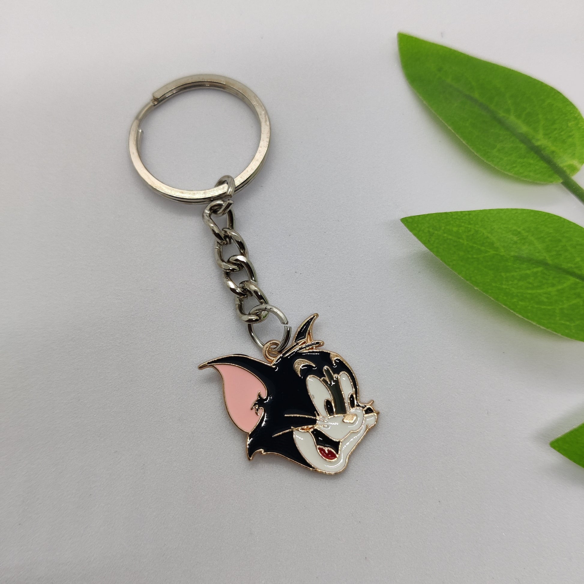 Tom & Jerry Charm Keychain