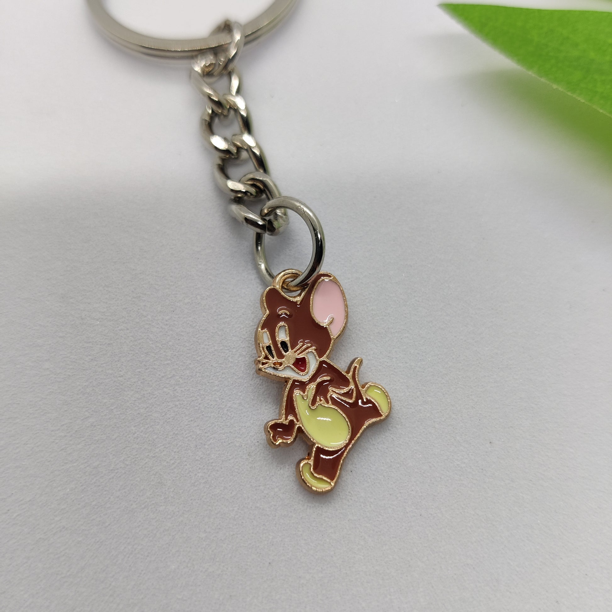 Tom & Jerry Charm Keychain
