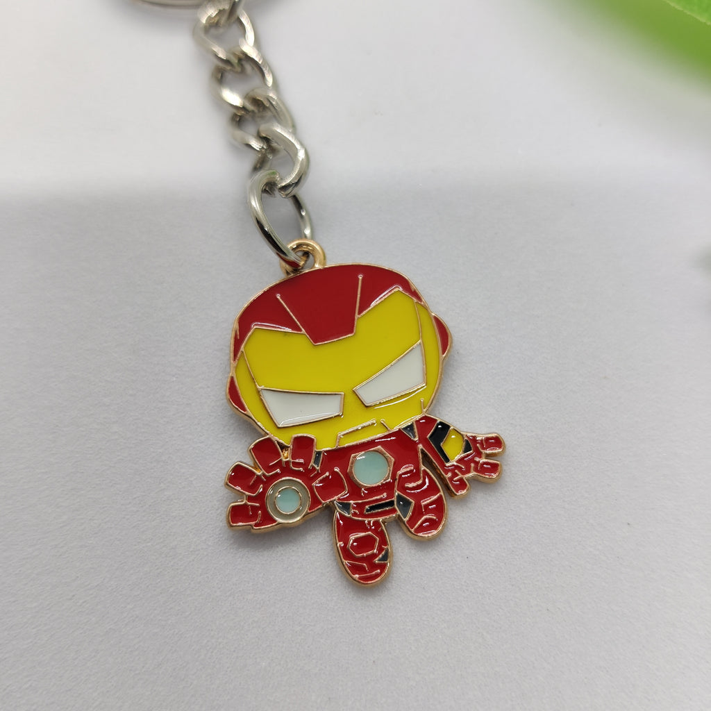 Marvel Super Squad Charm Keychain Set
