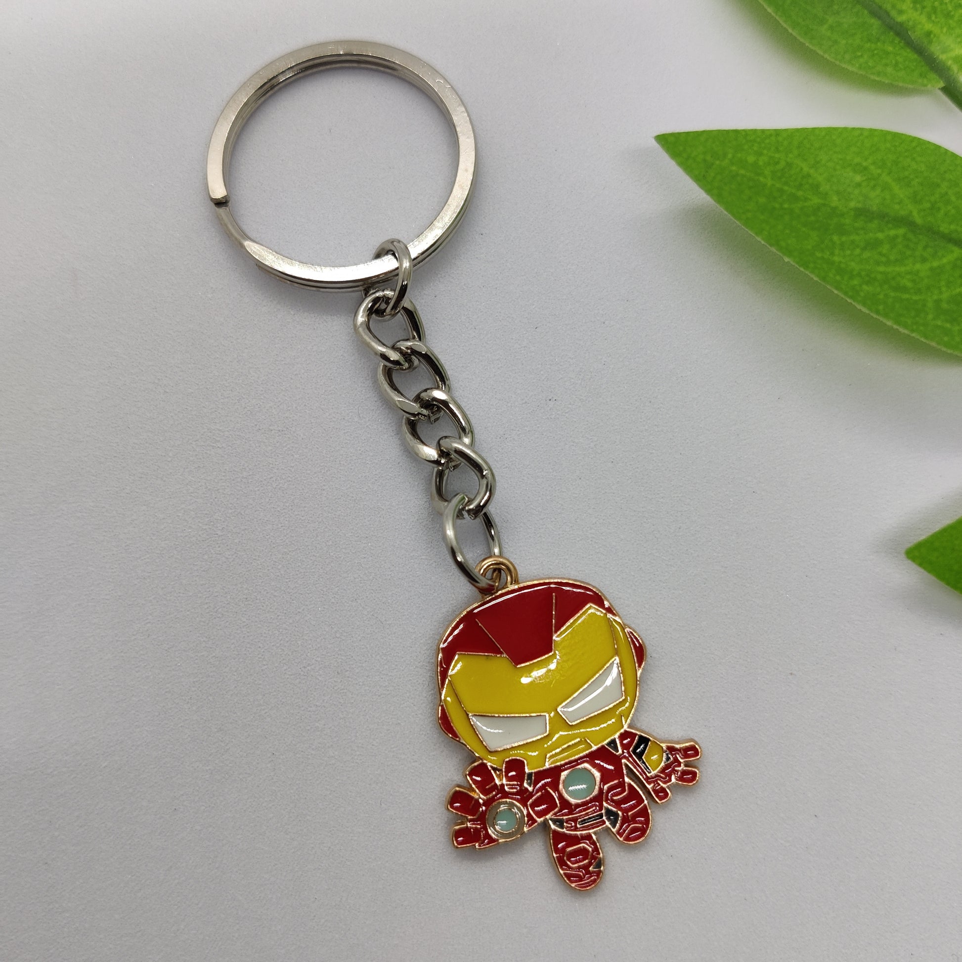 Marvel Super Squad Charm Keychain Set