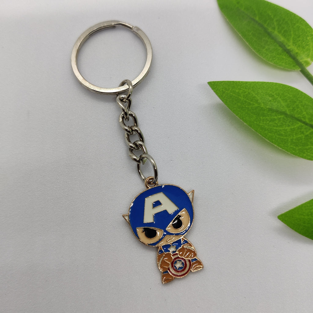 Marvel Super Squad Charm Keychain Set