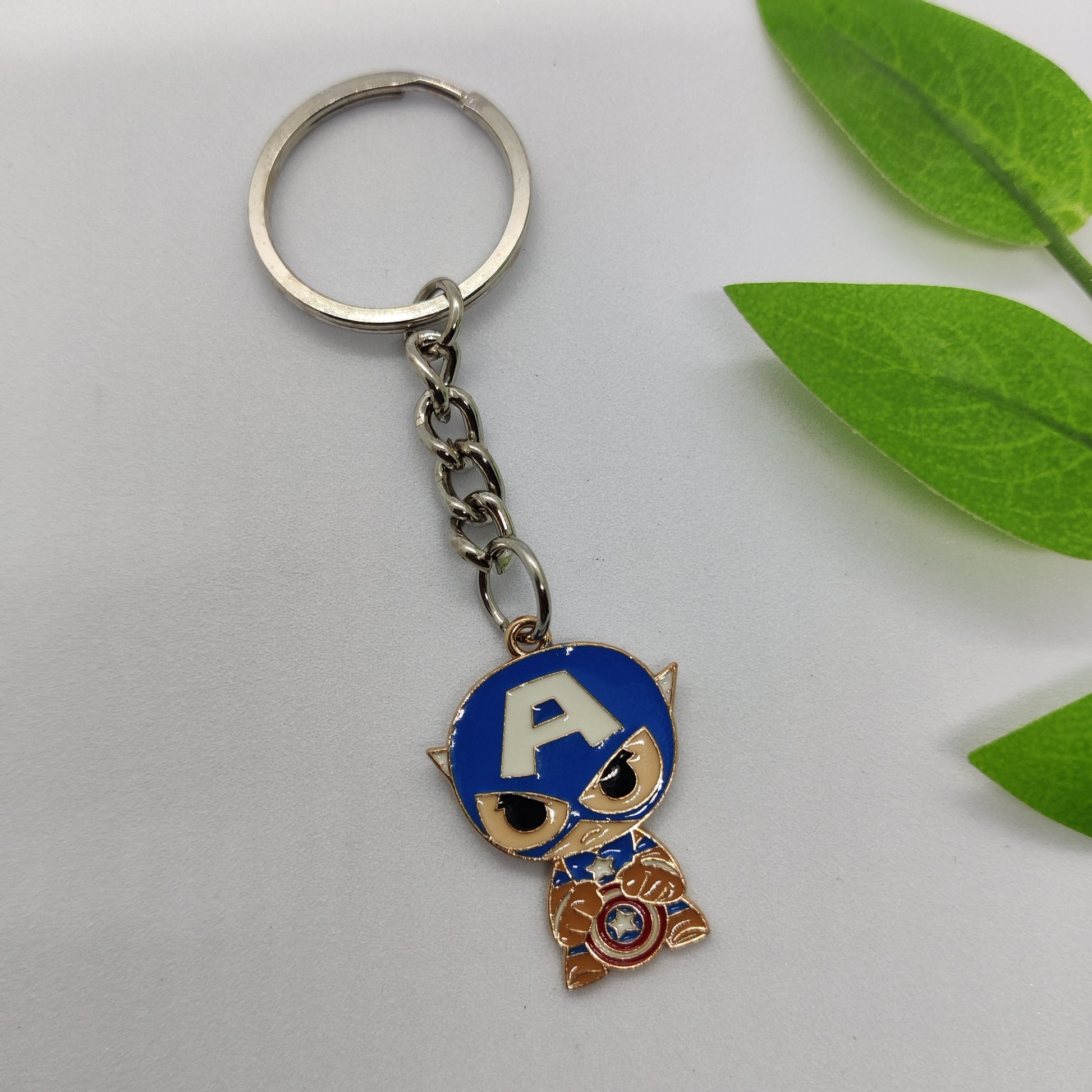Marvel Super Squad Charm Keychain Set