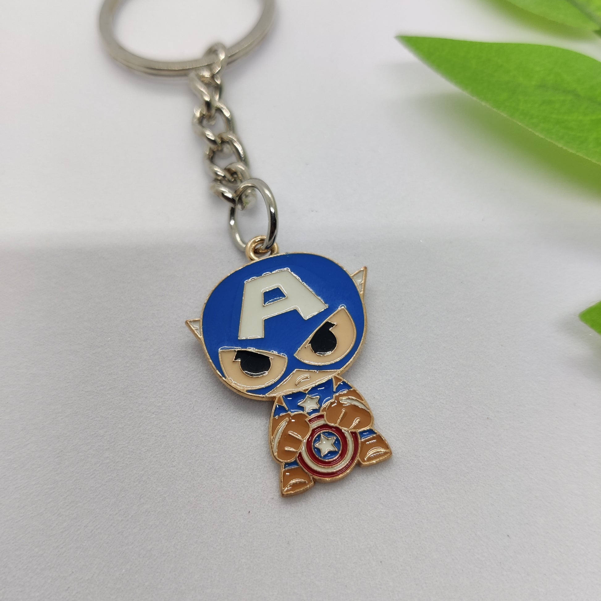 Marvel Super Squad Charm Keychain Set
