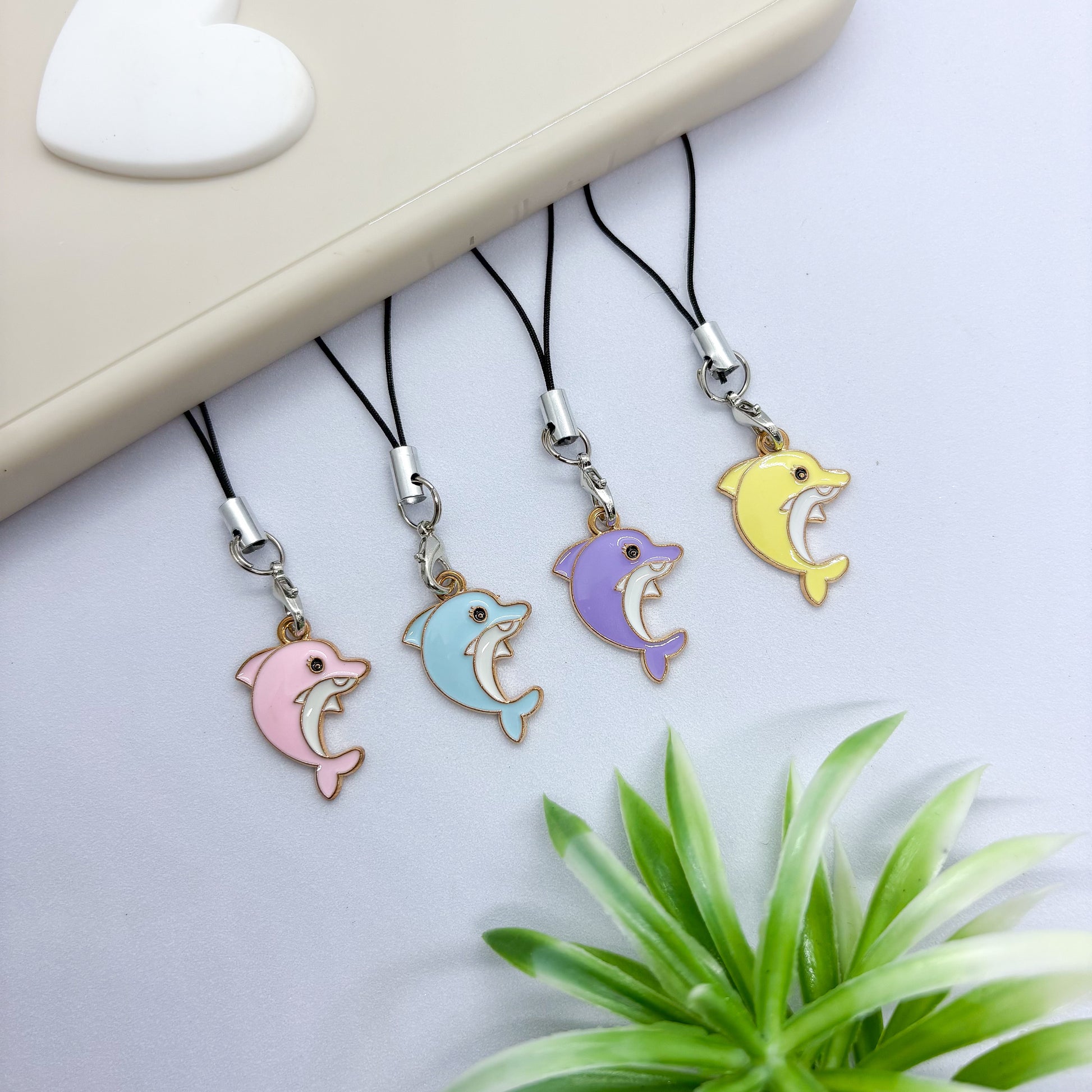 Dolphin Mini Phone Charm