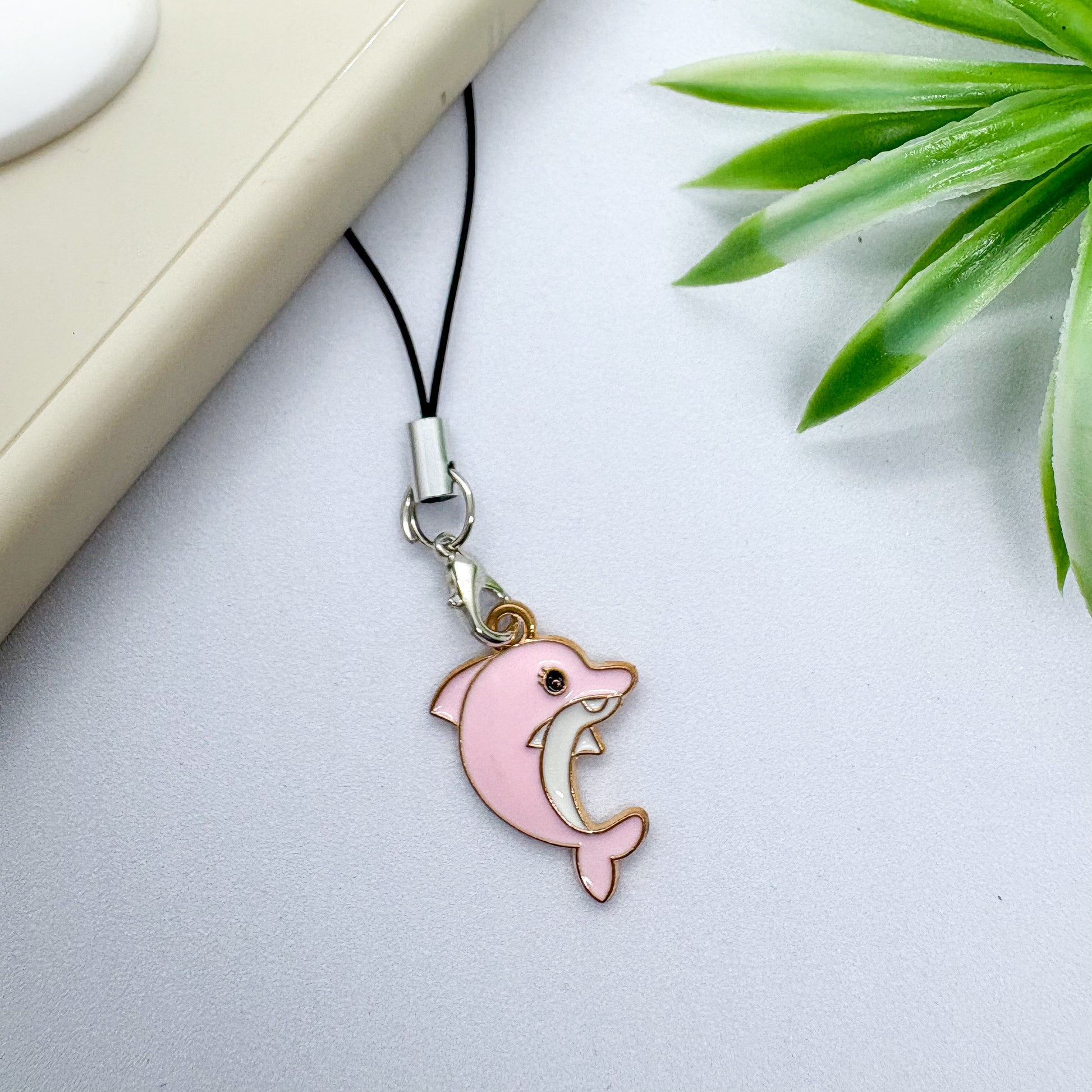Dolphin Mini Phone Charm