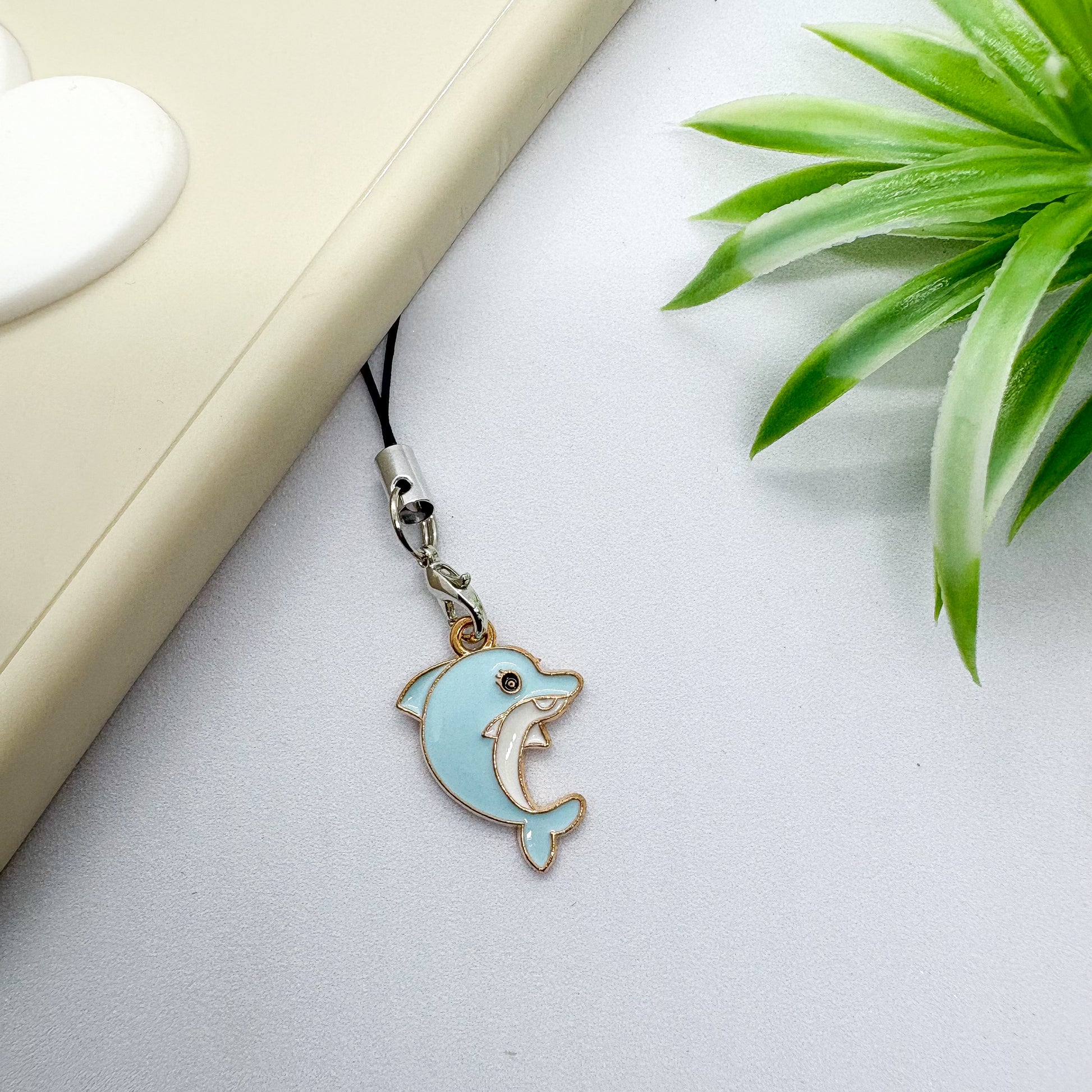 Dolphin Mini Phone Charm