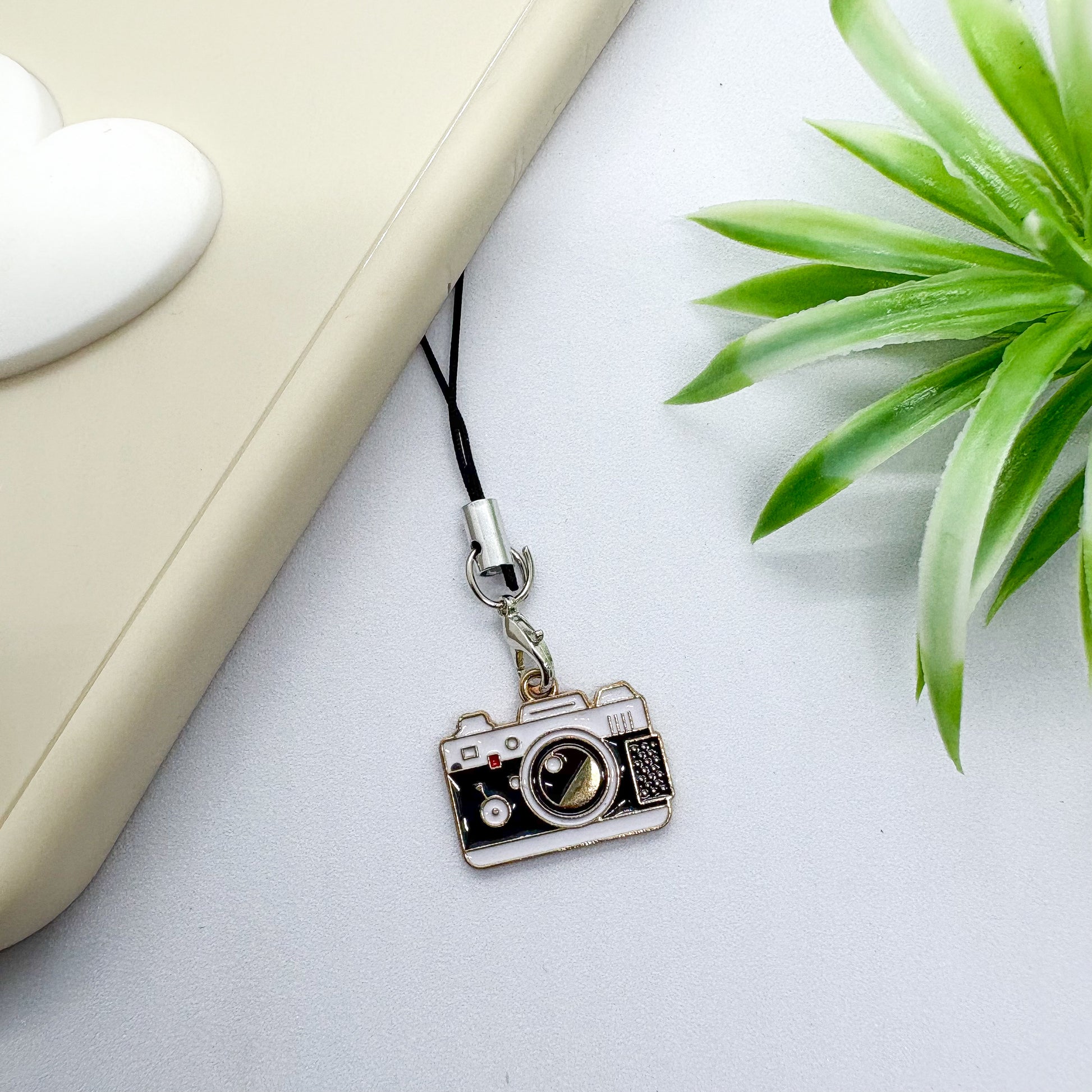 Camera Mini Phone Charm