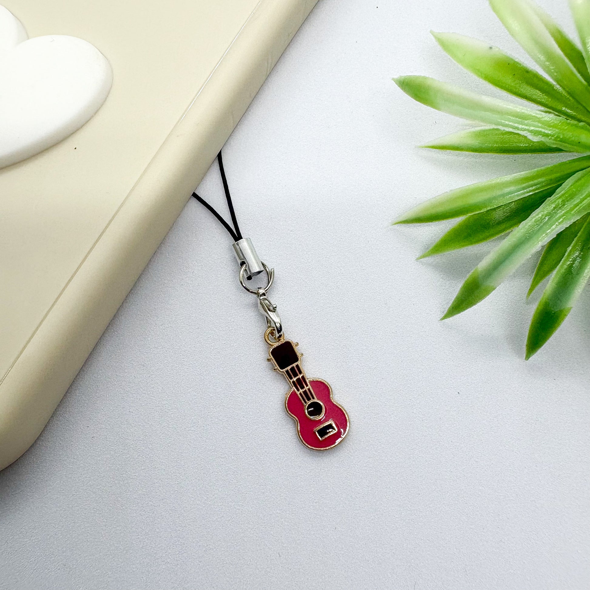 Guitar Mini Phone Charm
