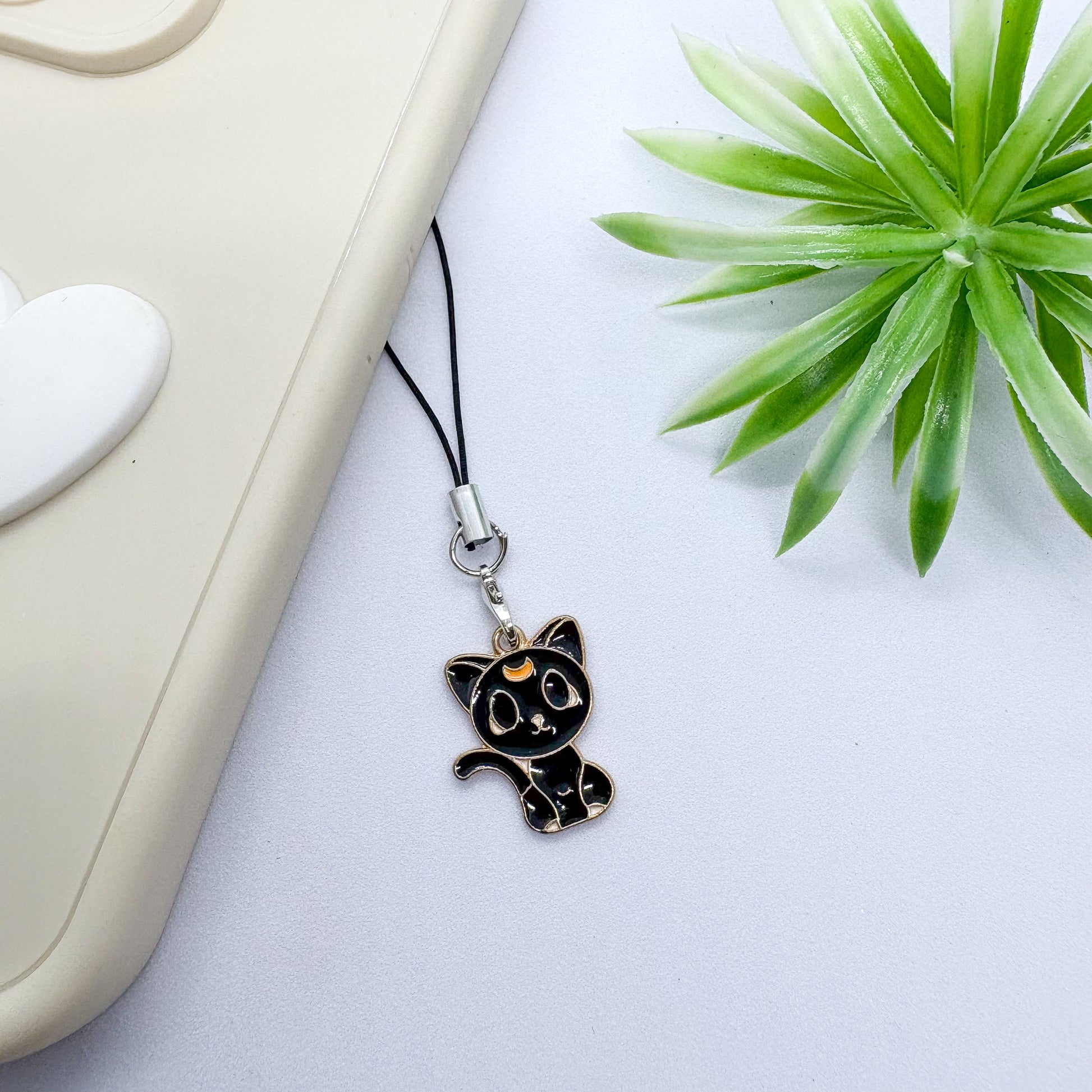 Cat Mini Phone Charm