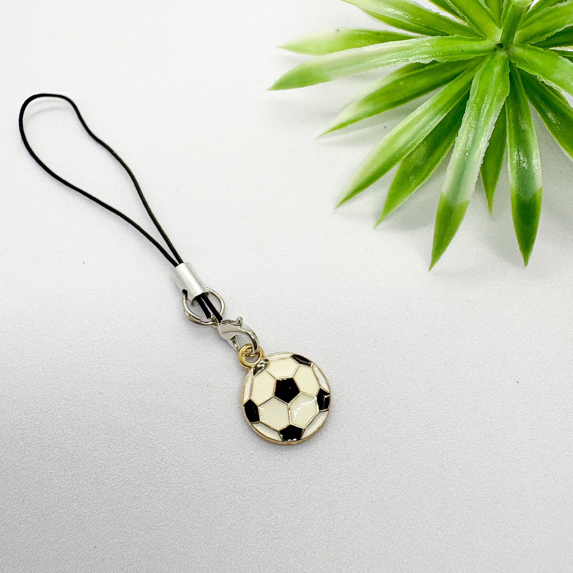 Football Mini Phone Charm