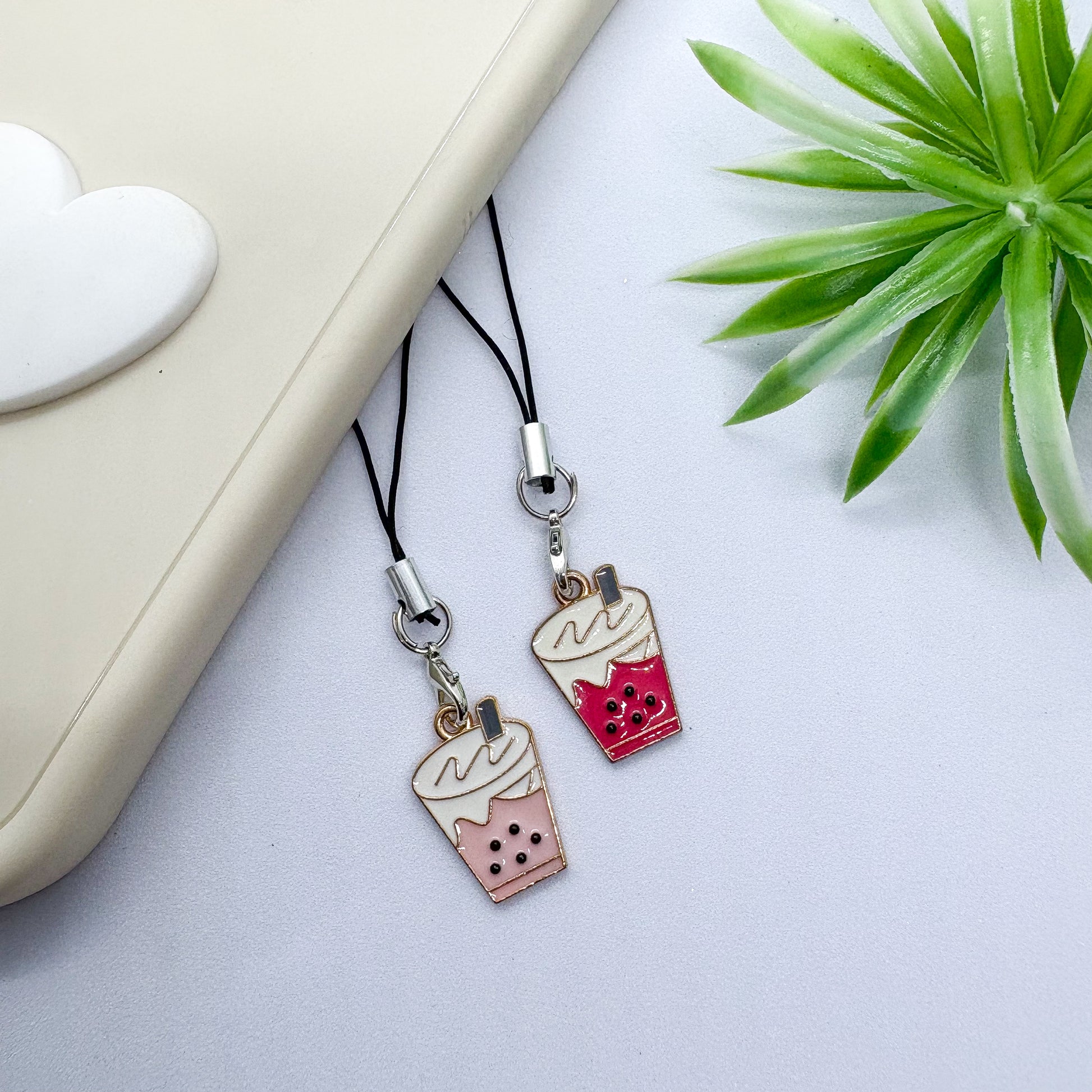 Boba Mini Phone Charm