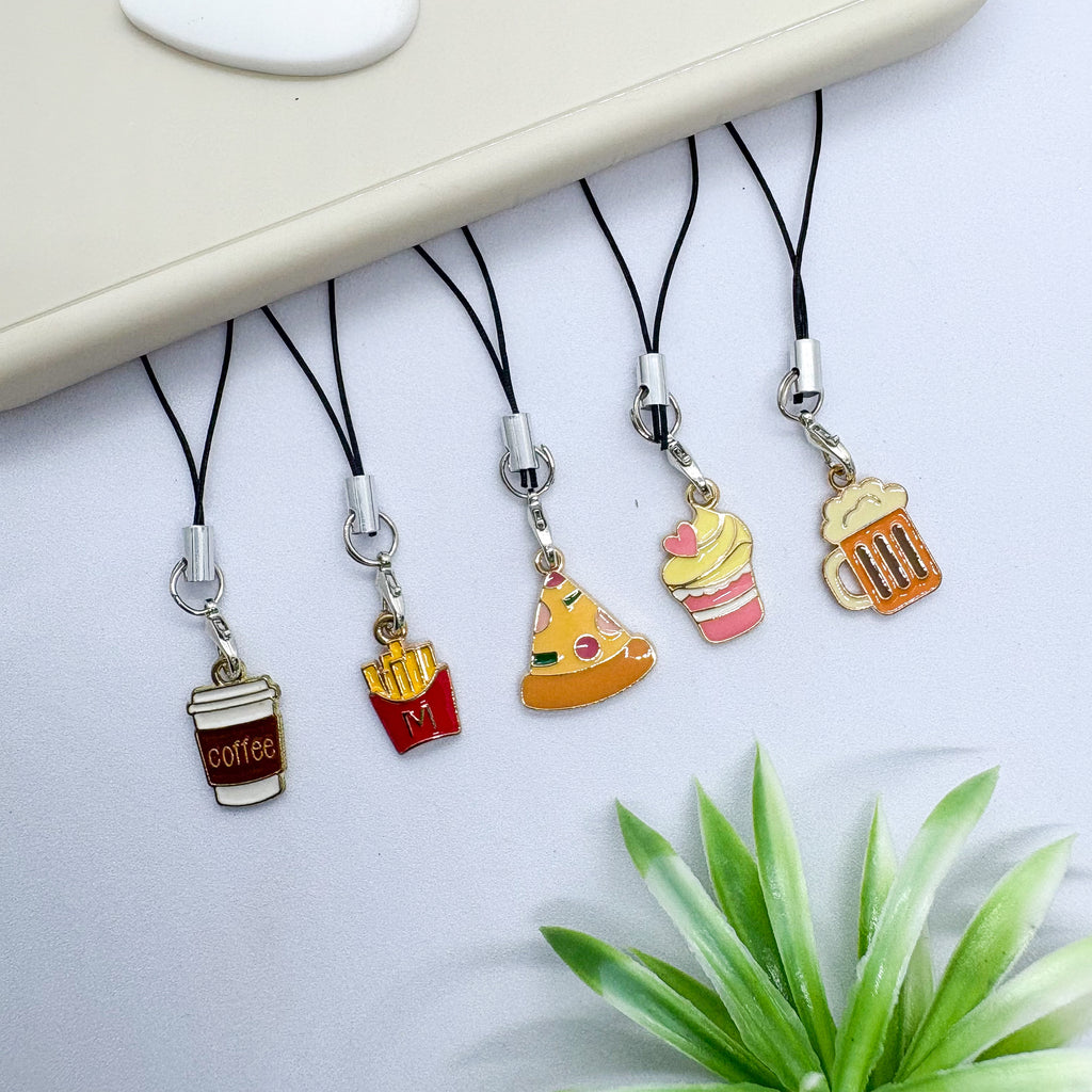 Foodie Mini Phone Charms