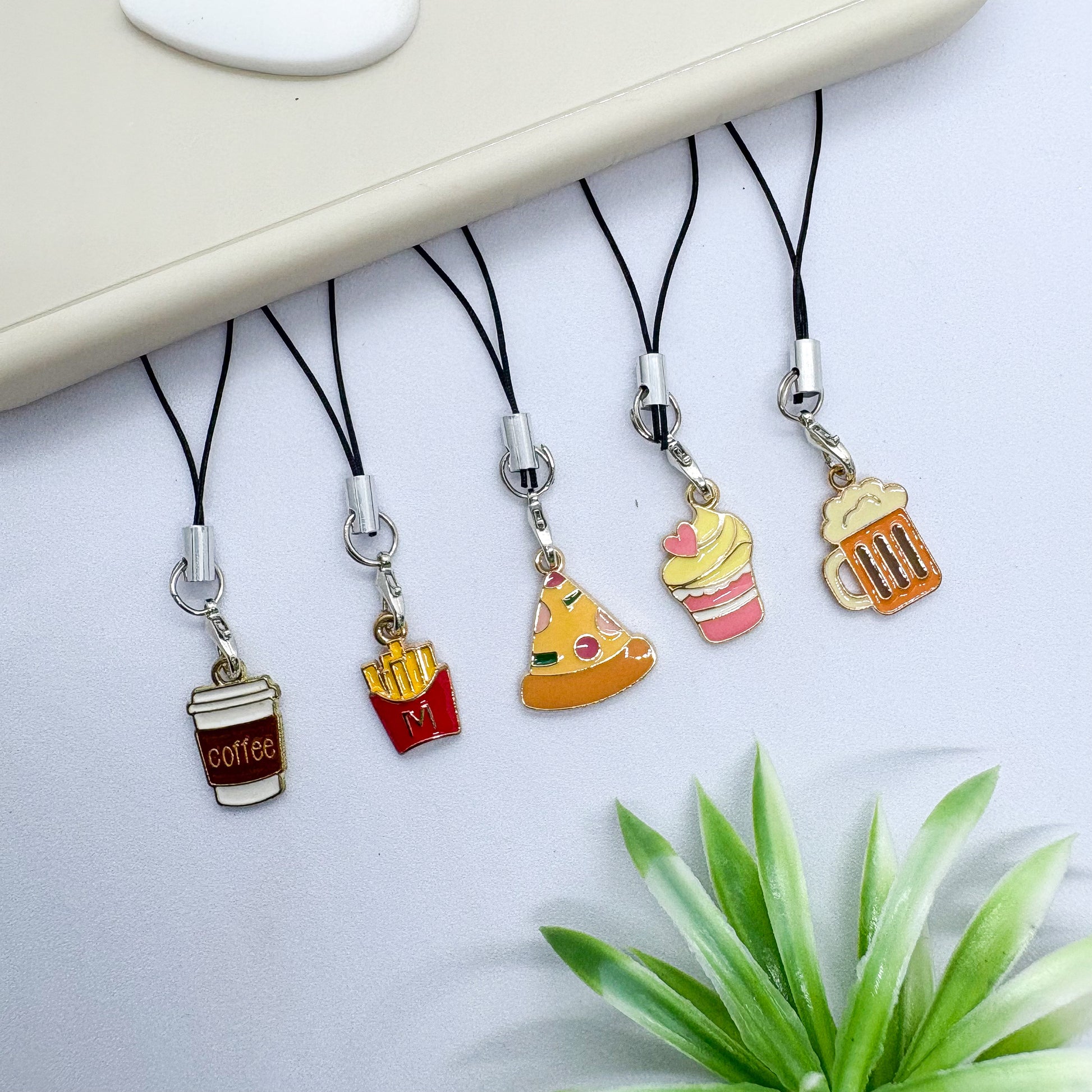 Foodie Mini Phone Charms