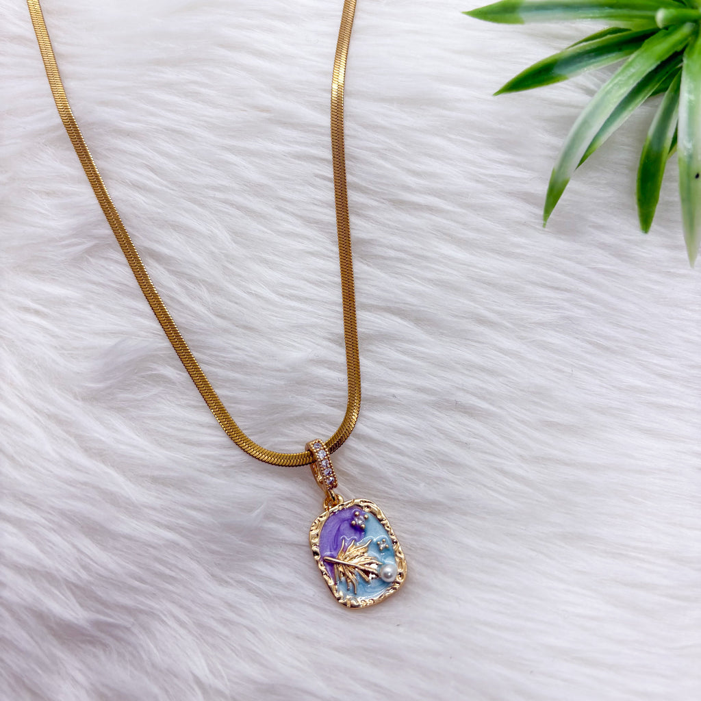 Ocean Twilight Pendant Necklace