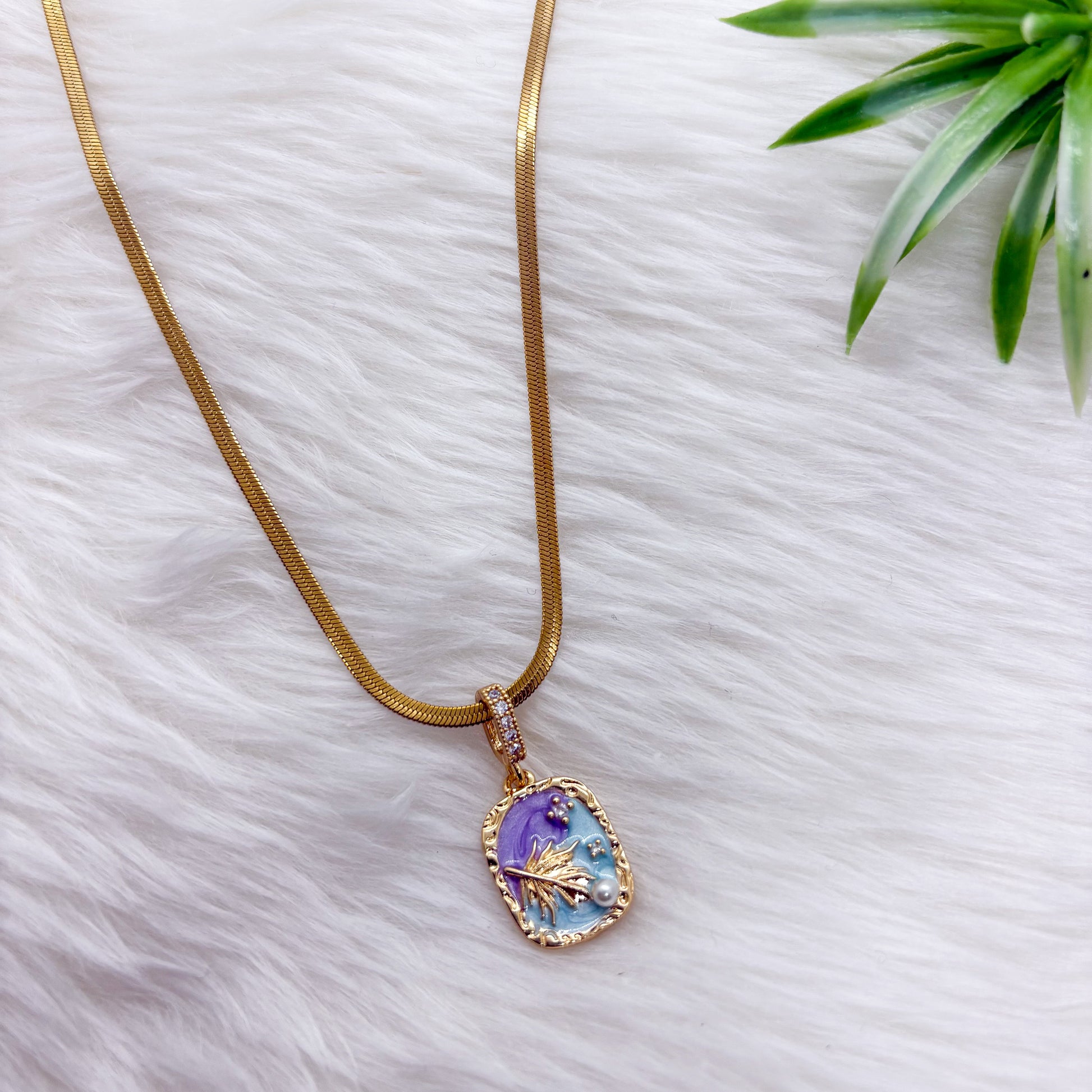 Ocean Twilight Pendant Necklace