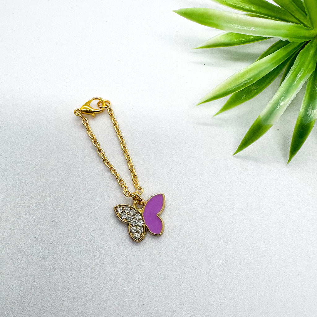 Sparkle Wings Butterfly Watch Charm