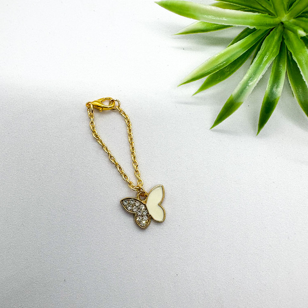 Sparkle Wings Butterfly Watch Charm