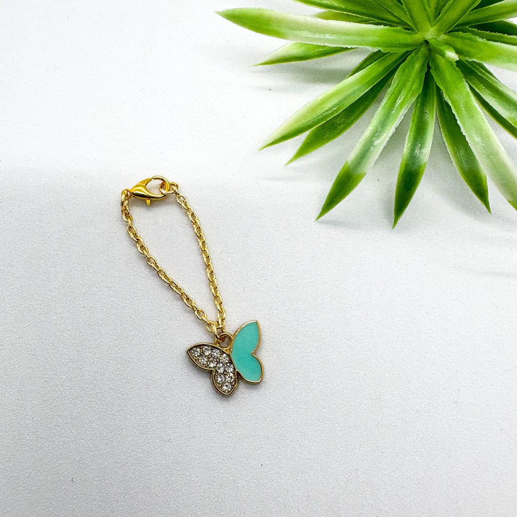 Sparkle Wings Butterfly Watch Charm