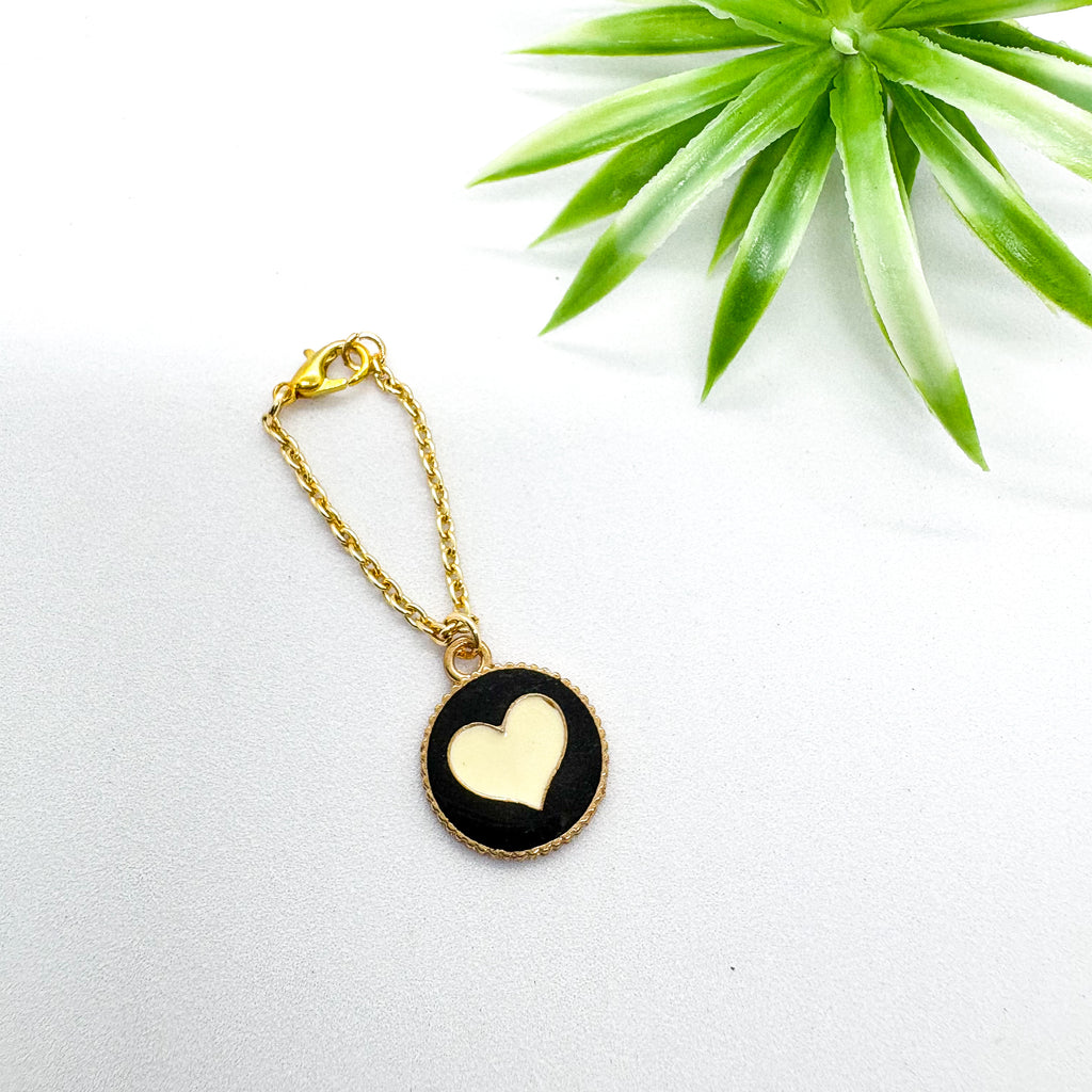 Heart in Circle Watch Charm