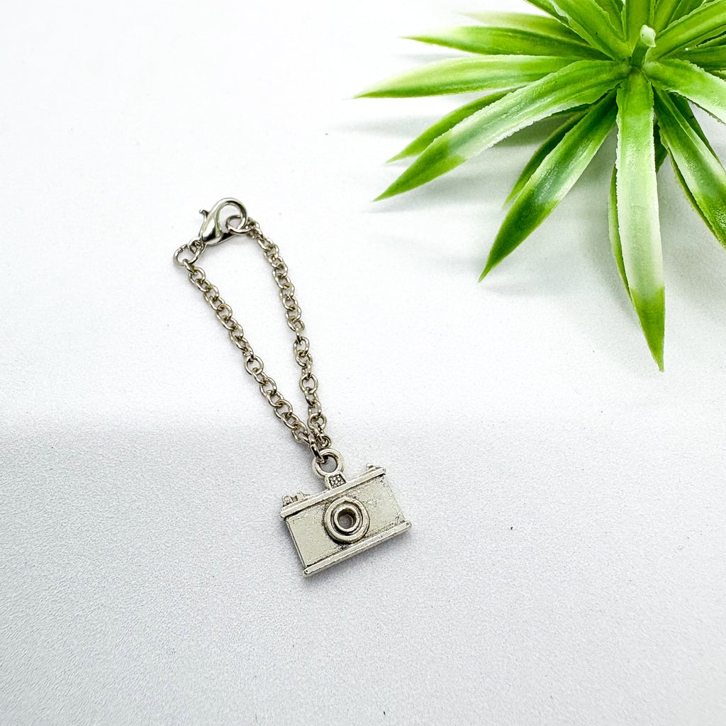 Camera Silver Watch Charm