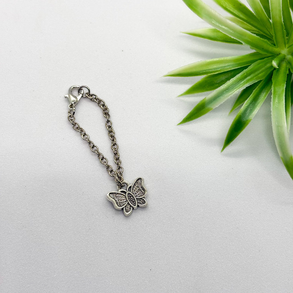 Butterfly Silver Watch Charm