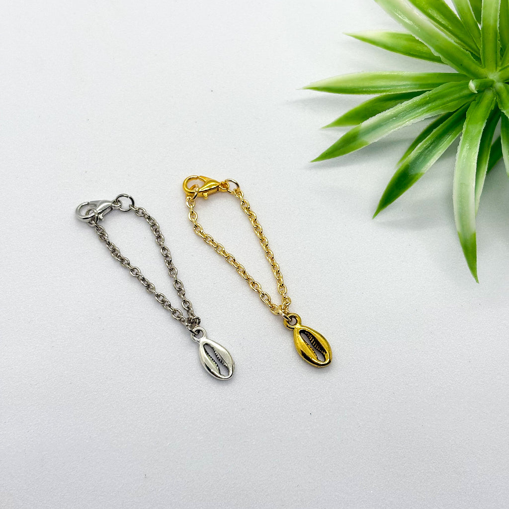 Cowrie Shell Watch Charm