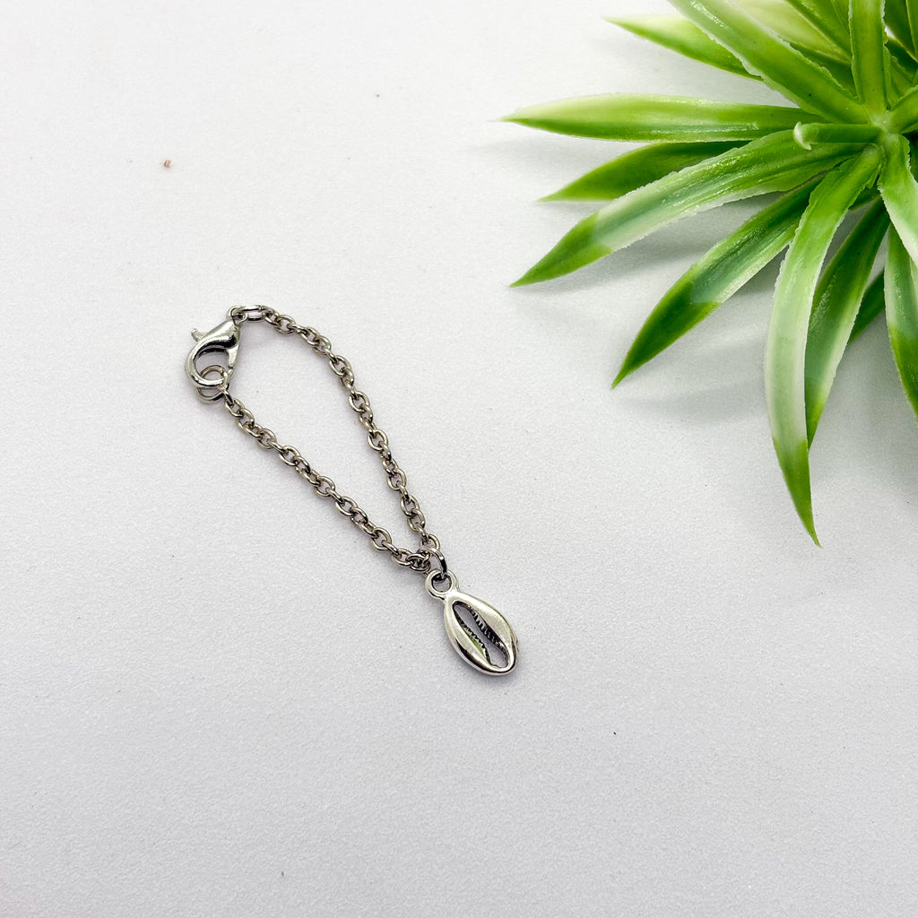 Cowrie Shell Watch Charm