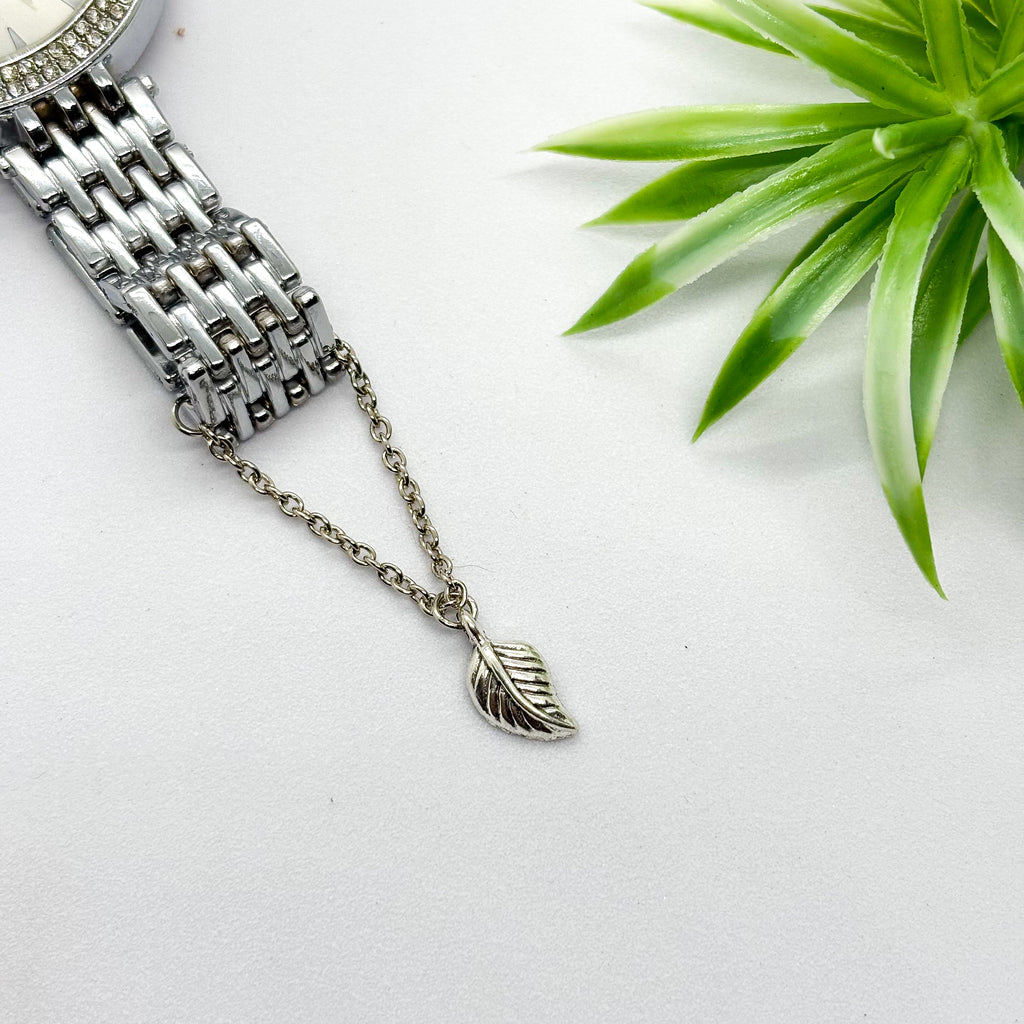 Leaf Watch Charm