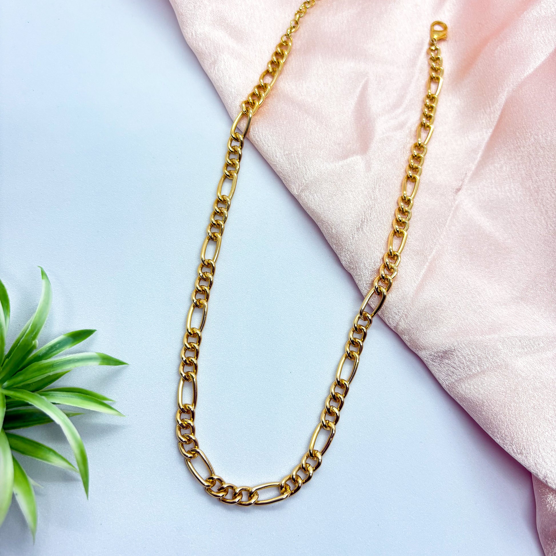 Figaro Link Chain Necklace