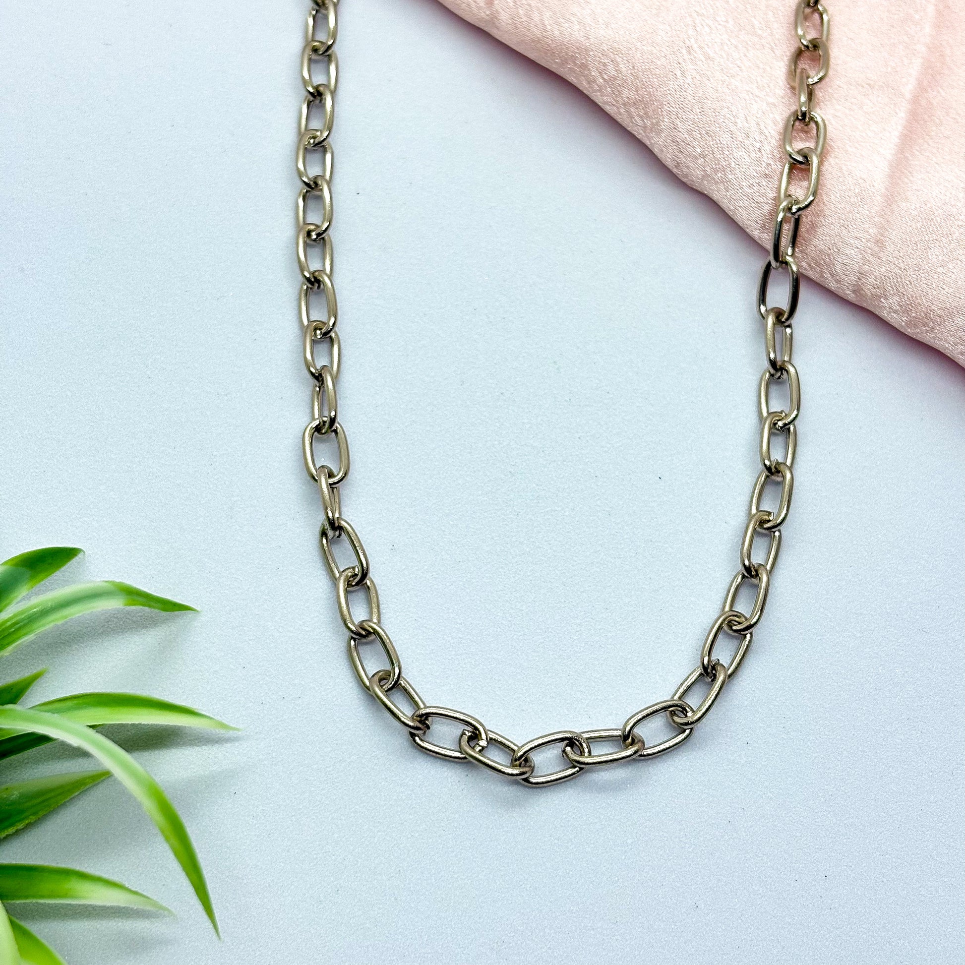Everyday Silver Link Chain Necklace