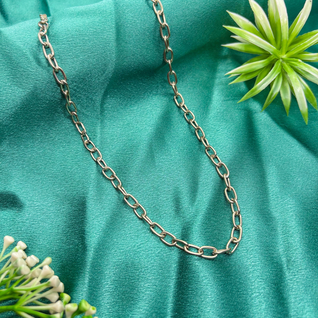 Everyday Silver Link Chain Necklace