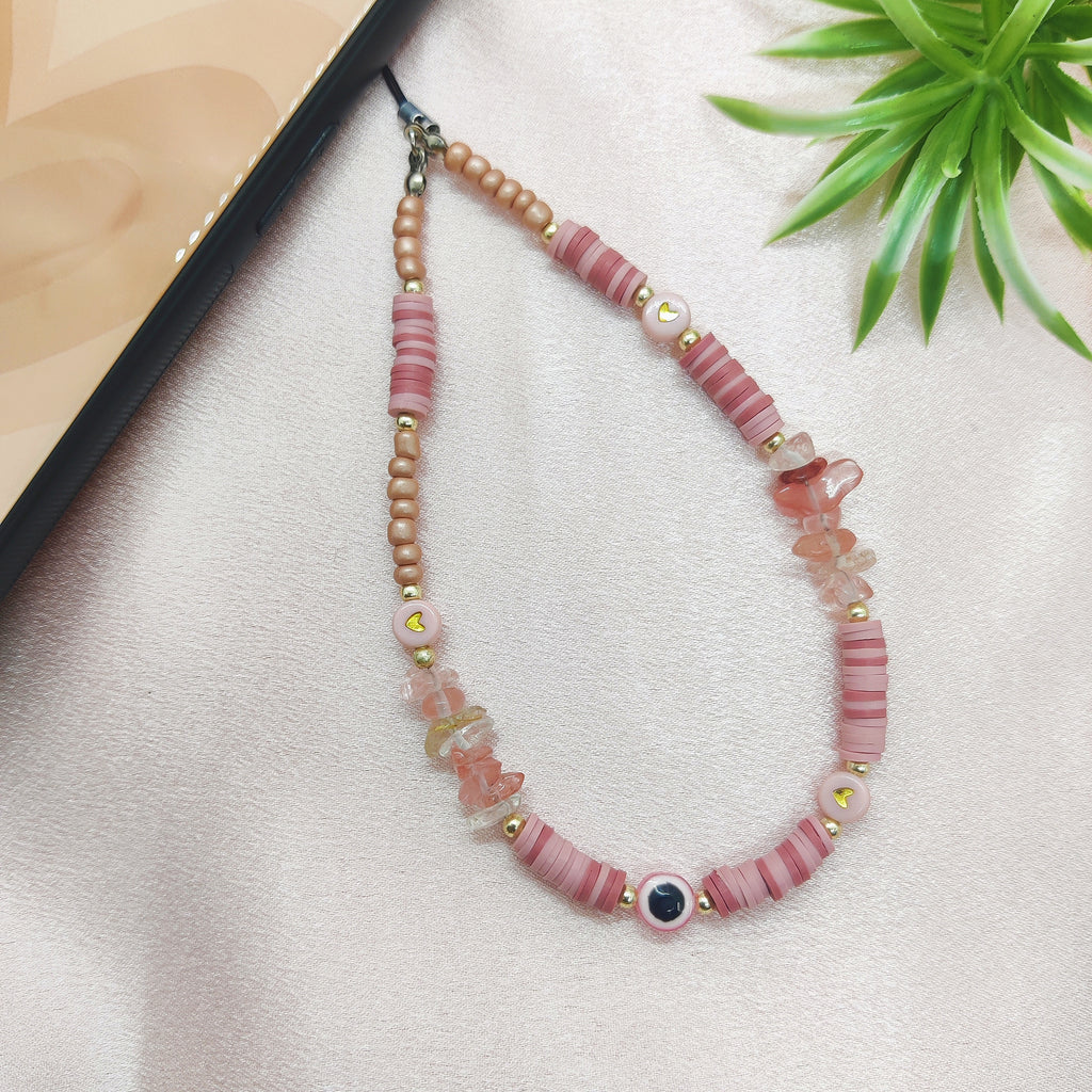 Blush Bliss Fimo Phone Charm