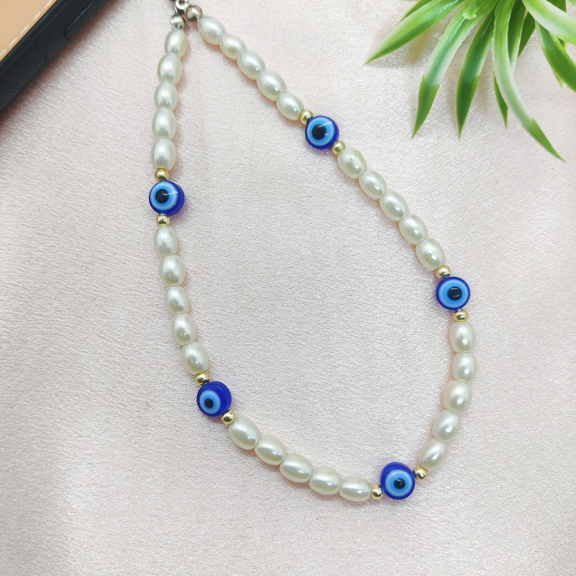 Eye Of Pearls Phone Charm
