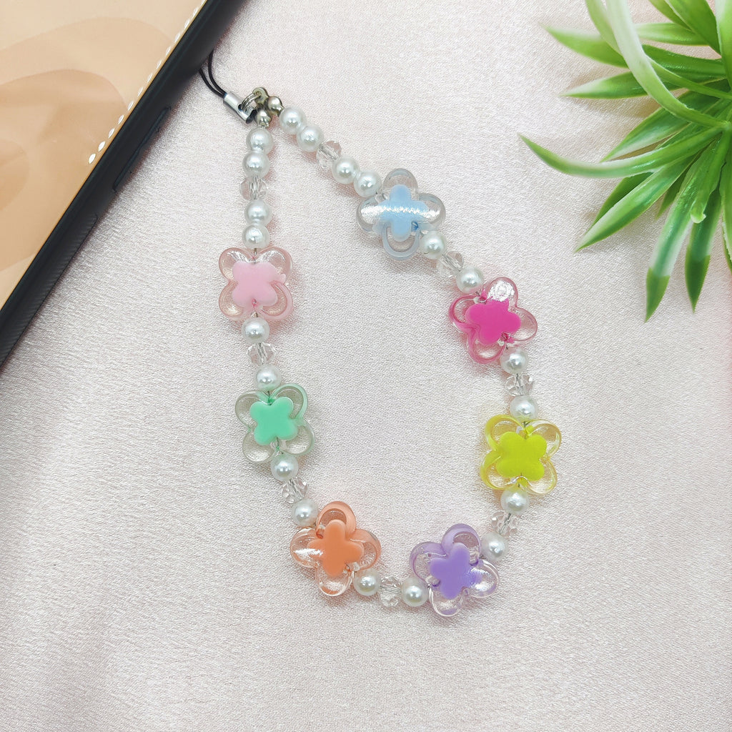 Crystal Pop Butterfly Phone Charm