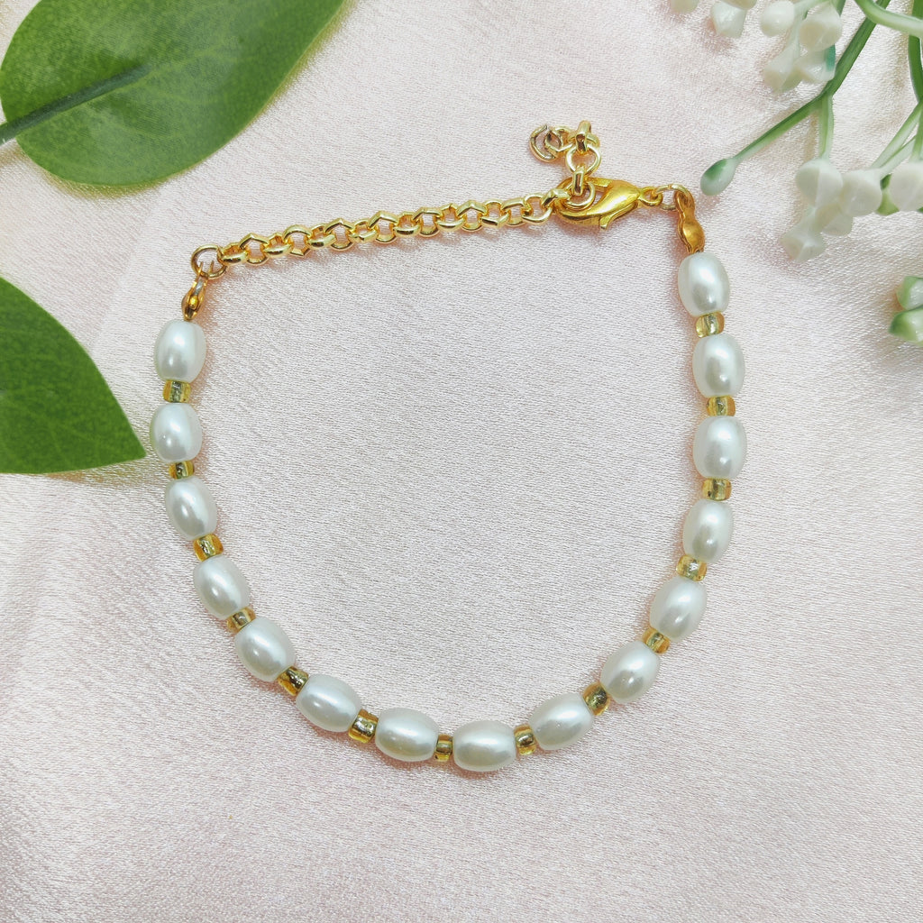 Rice Pearls Bracelet