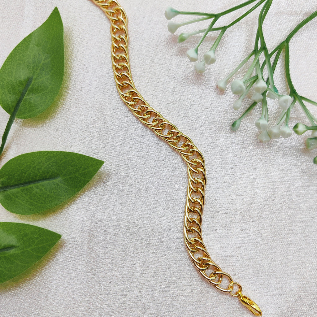 Circular Link Chain Bracelet