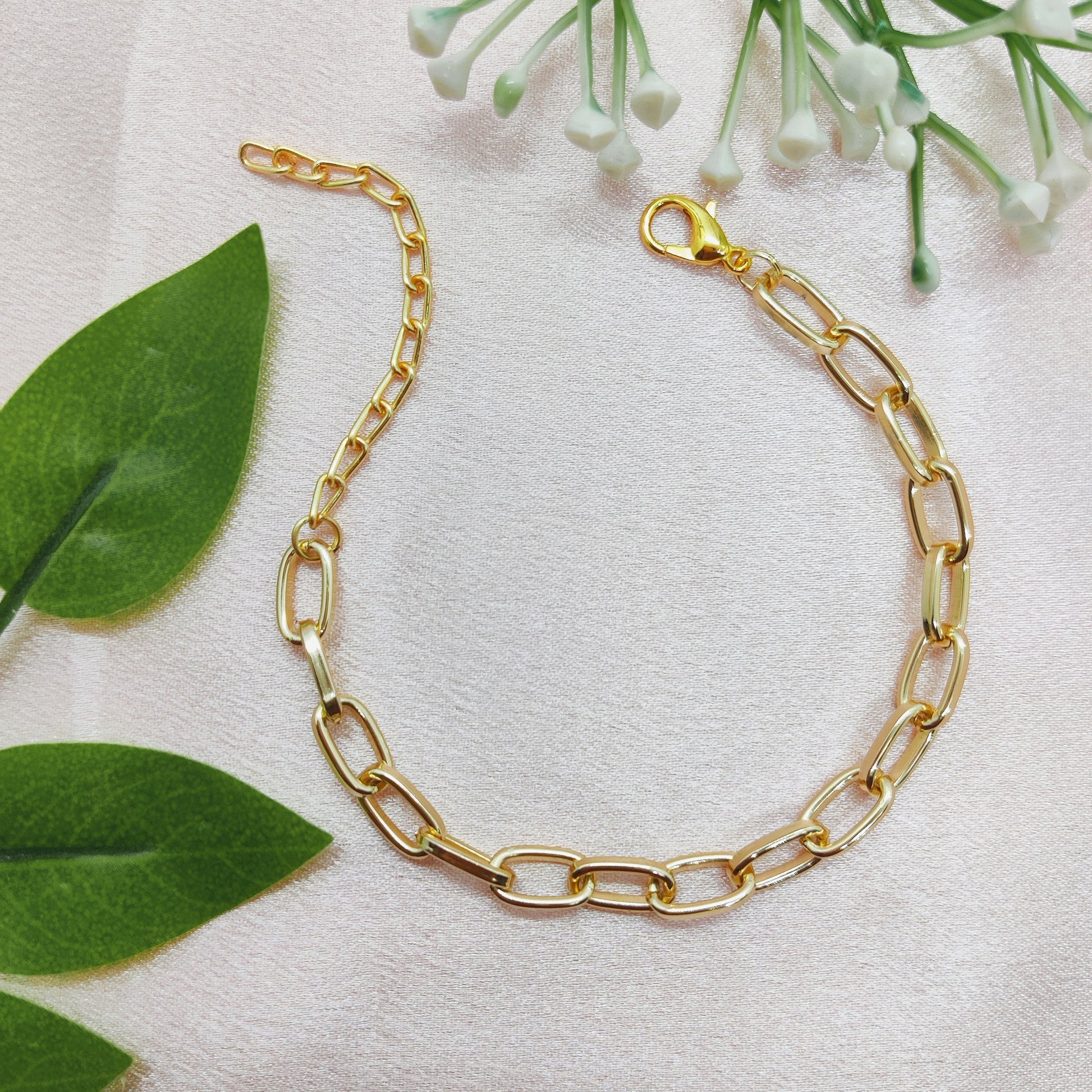 Paper Clip Chain Bracelet