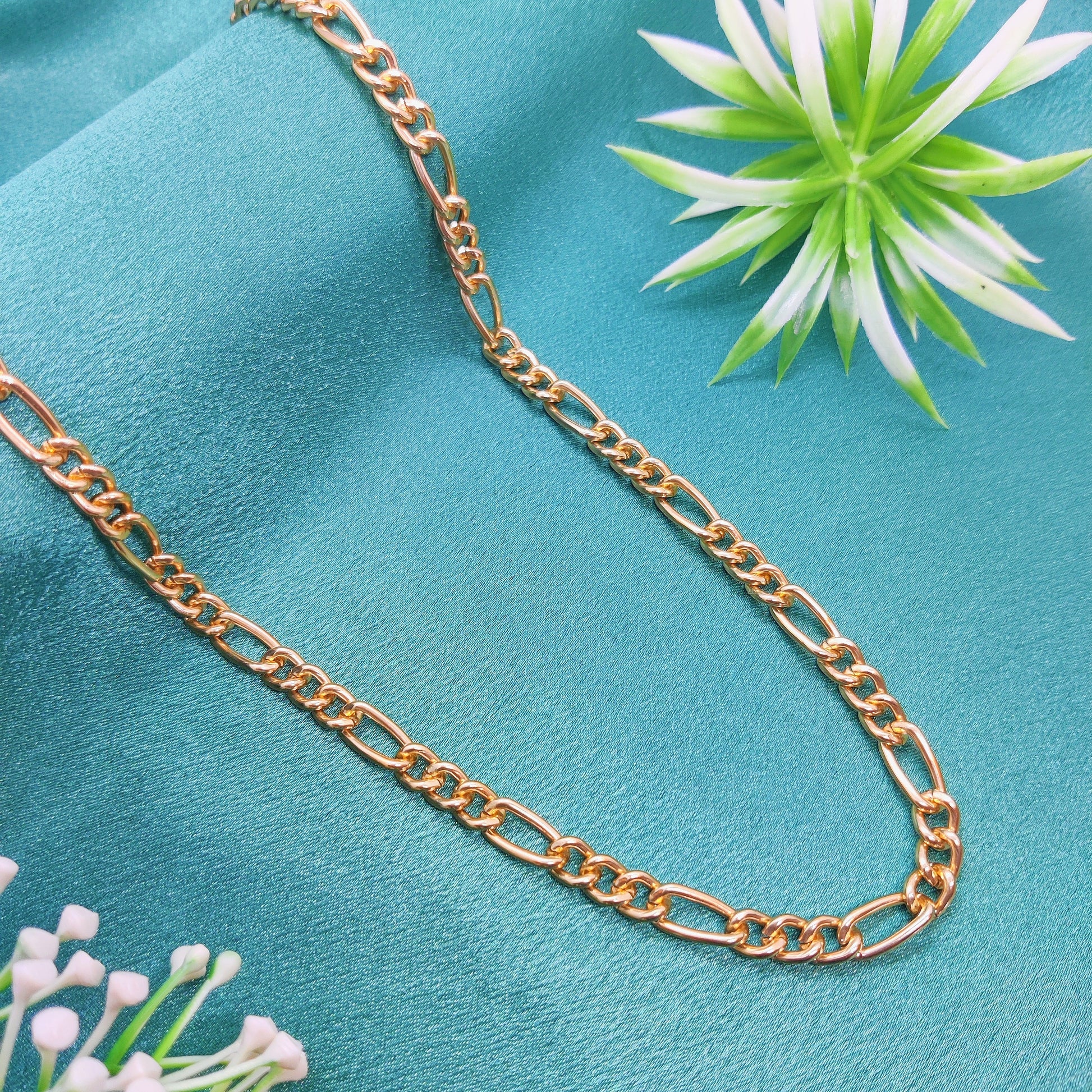 Figaro Link Chain Necklace