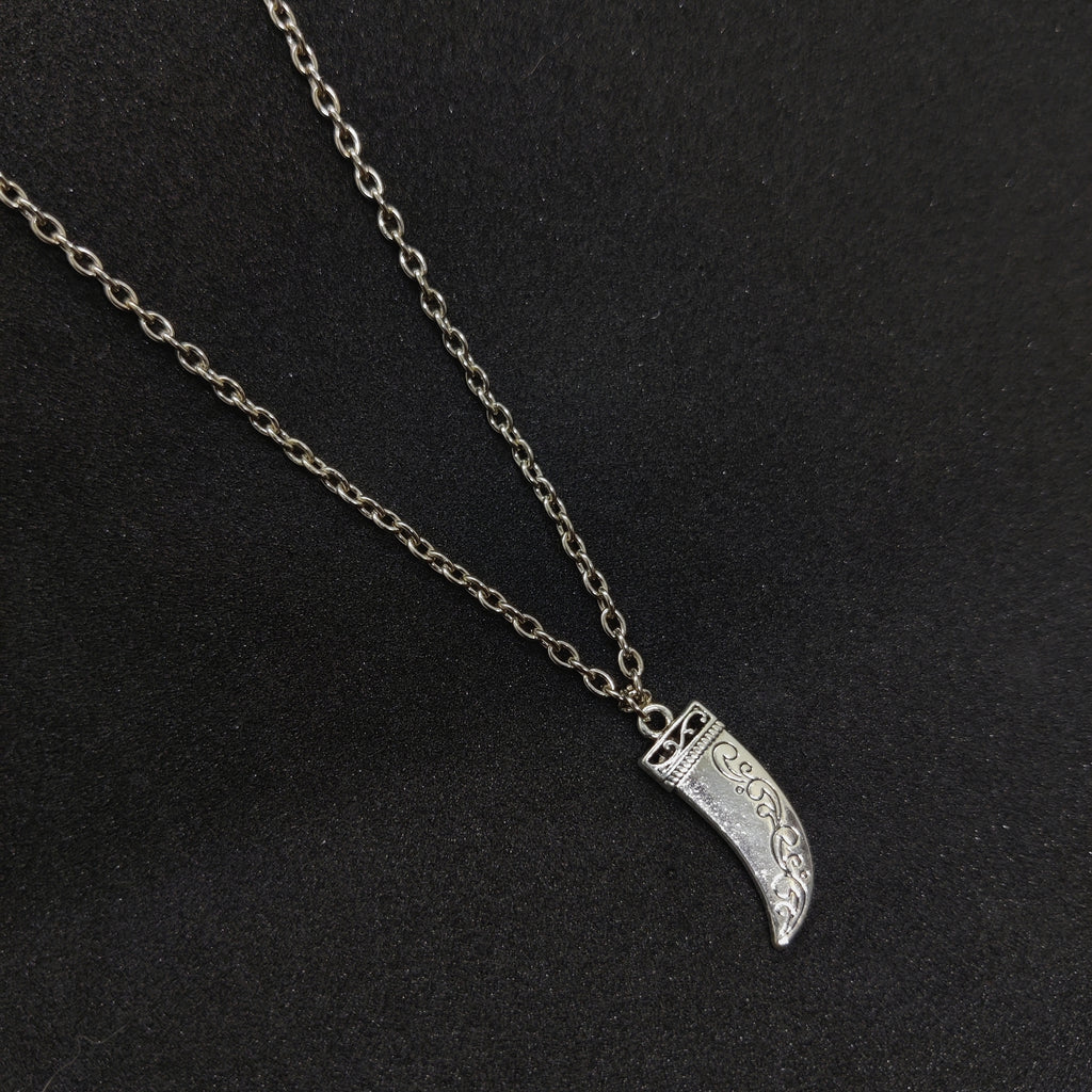 Silver Blade Necklace