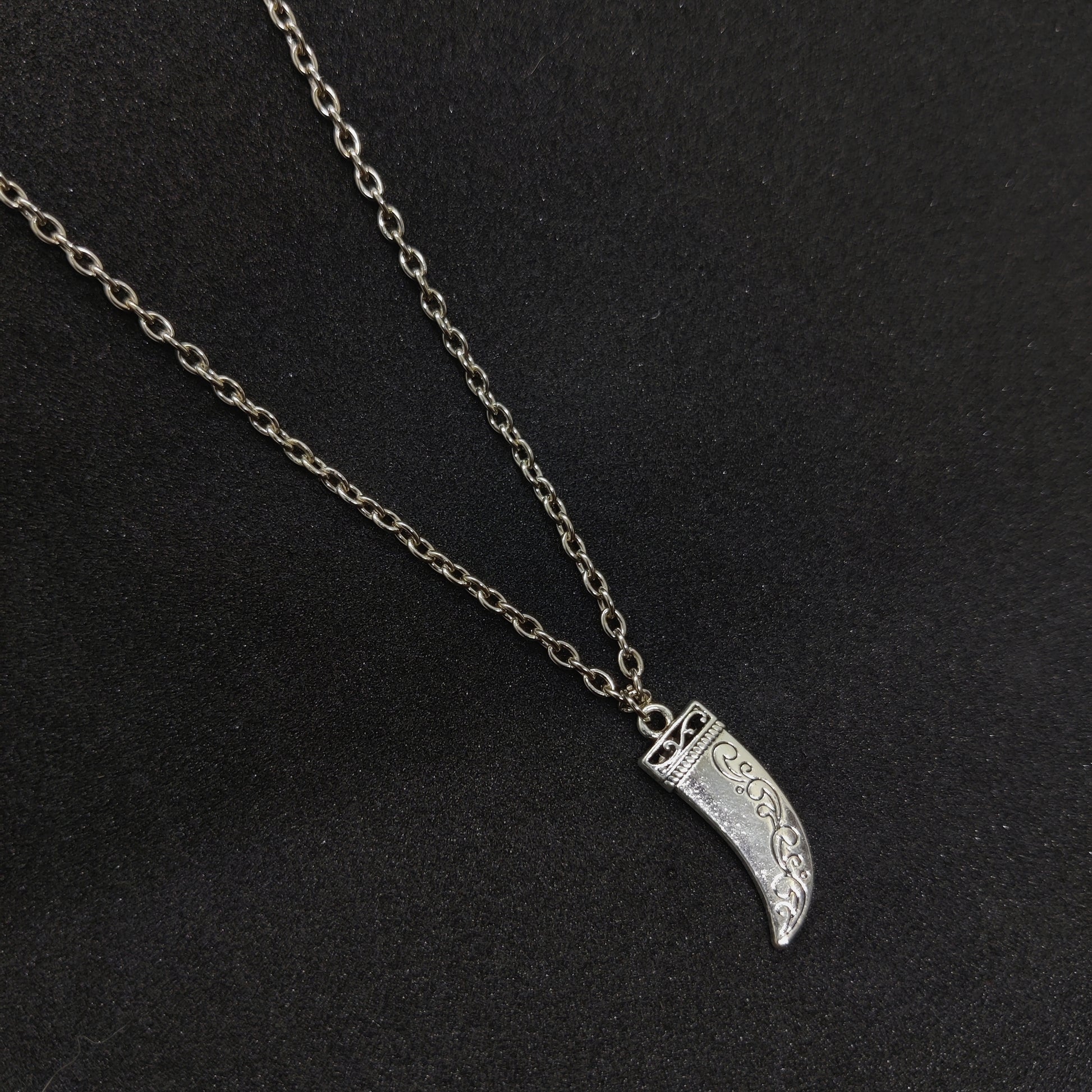 Silver Blade Necklace