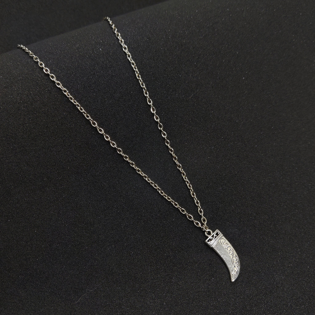 Silver Blade Necklace